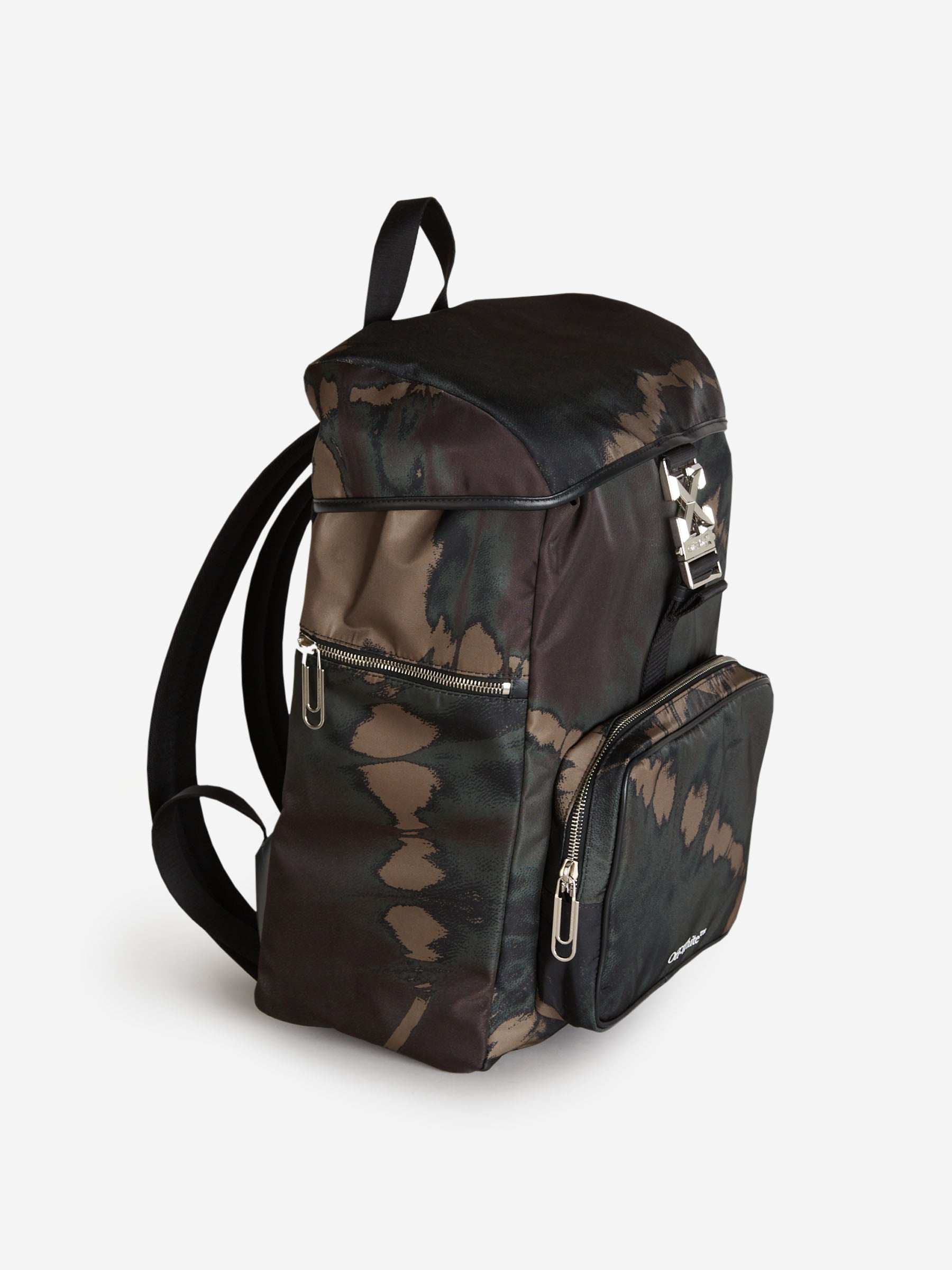 Outlet online Off-White Hombre Mochila Arrows Tuc color Verde Militar sku 692-001548 01 - Foto 2