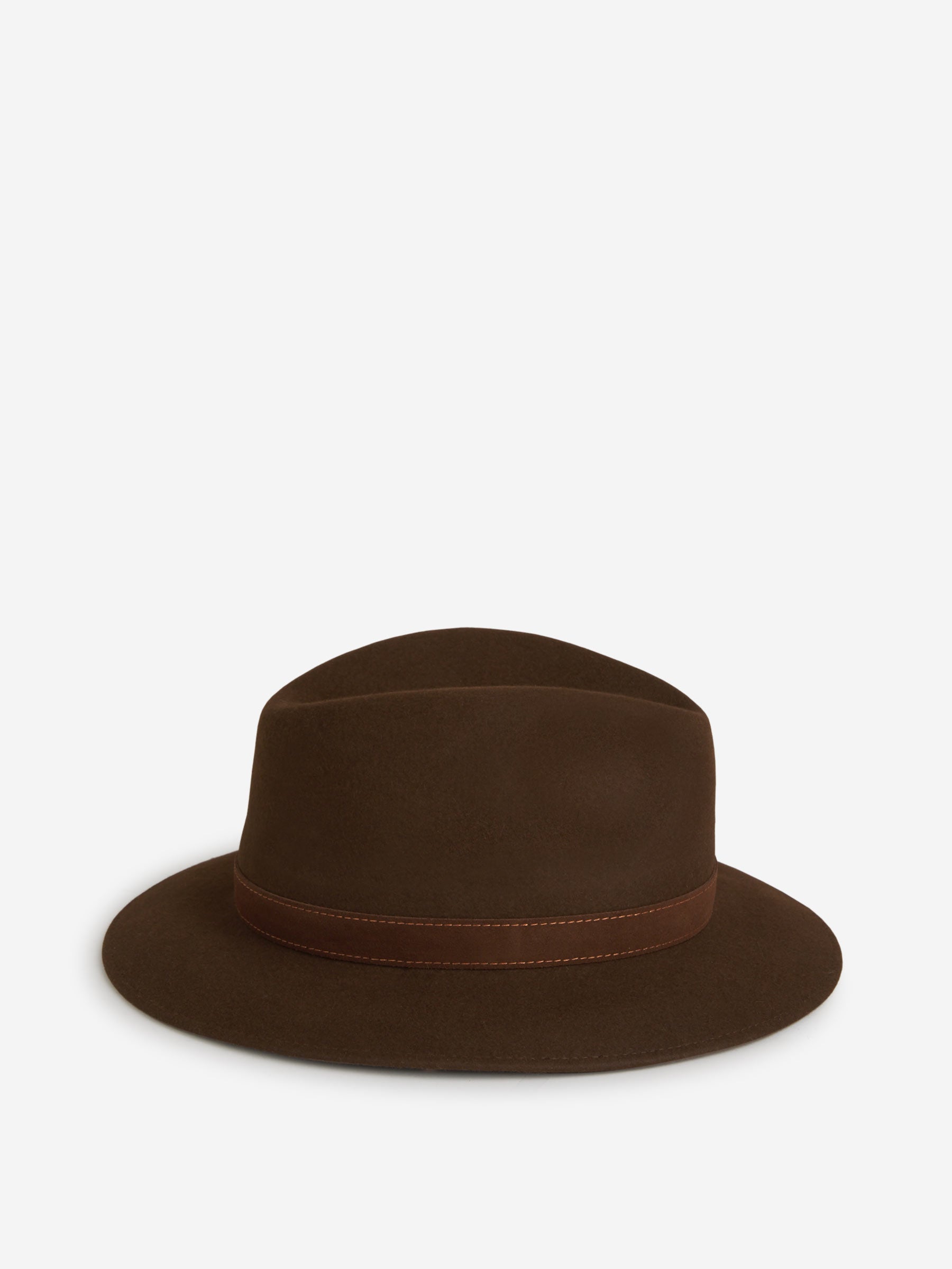 Outlet online Borsalino Hombre Sombrero Alessandria Fieltro color Marron sku 695-000760 01 - Foto 2