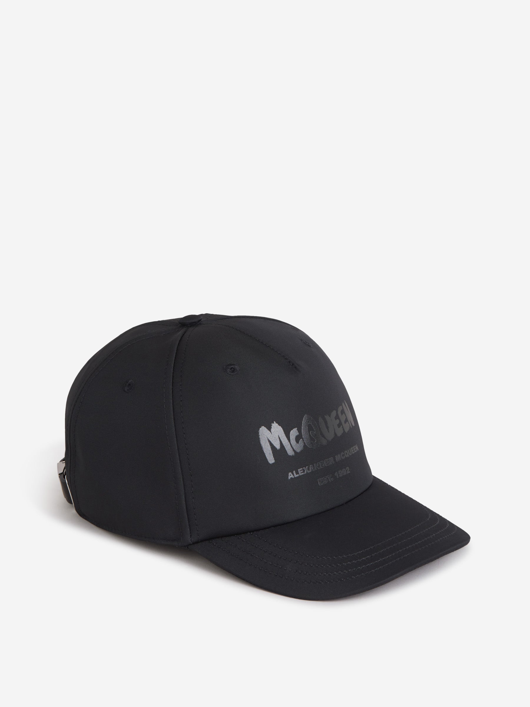 Alexander McQueen Gorra Béisbol Logo color Negro sku 695-000908 02 - Foto 1