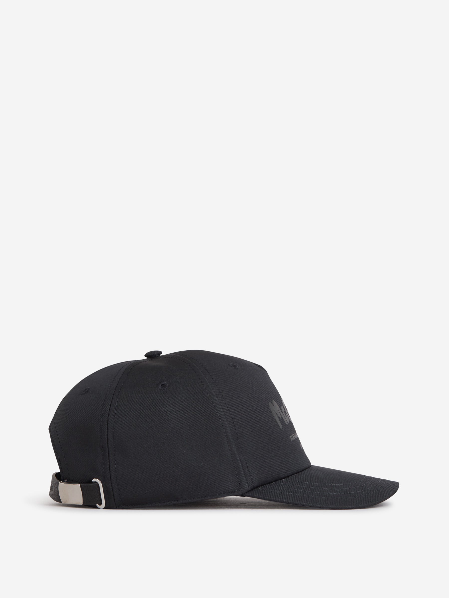 Alexander McQueen Gorra Béisbol Logo color Negro sku 695-000908 02 - Foto 2