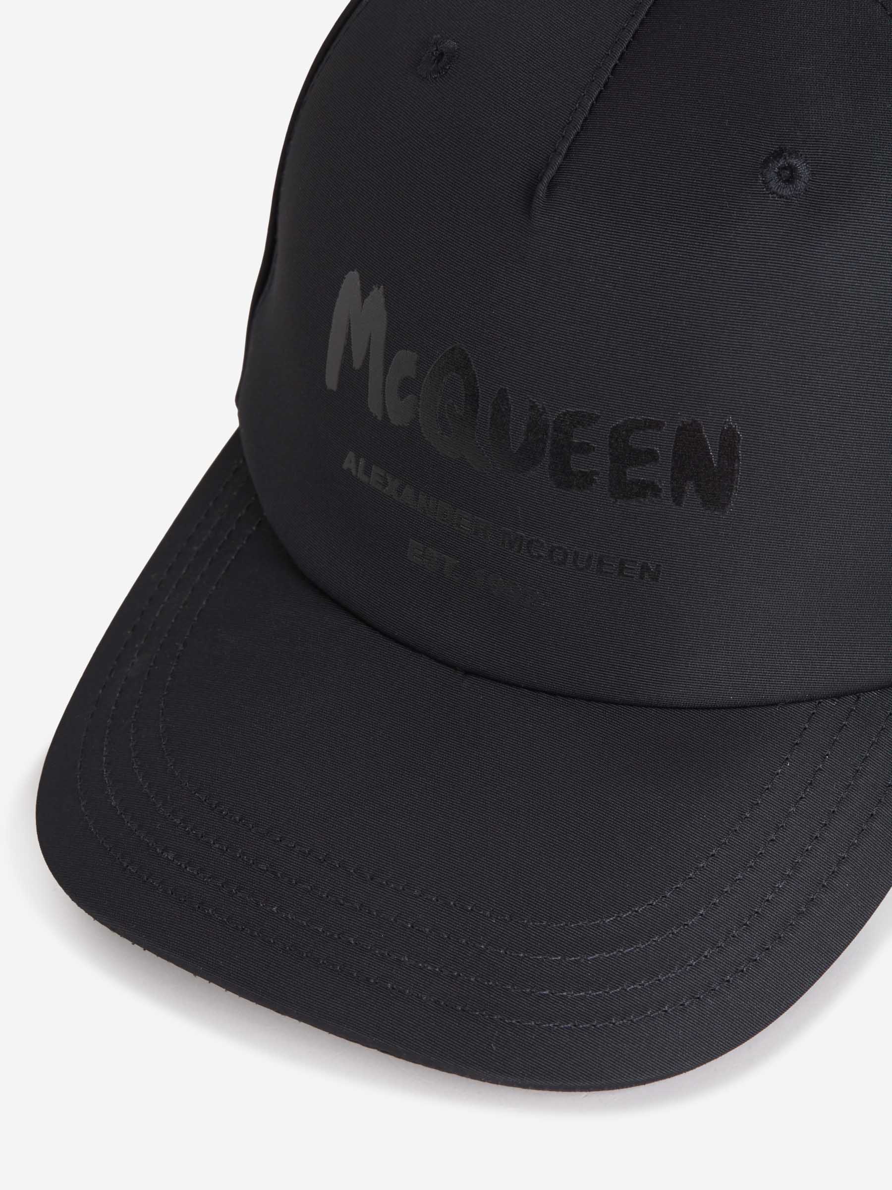 Alexander McQueen Gorra Béisbol Logo color Negro sku 695-000908 02 - Foto 4