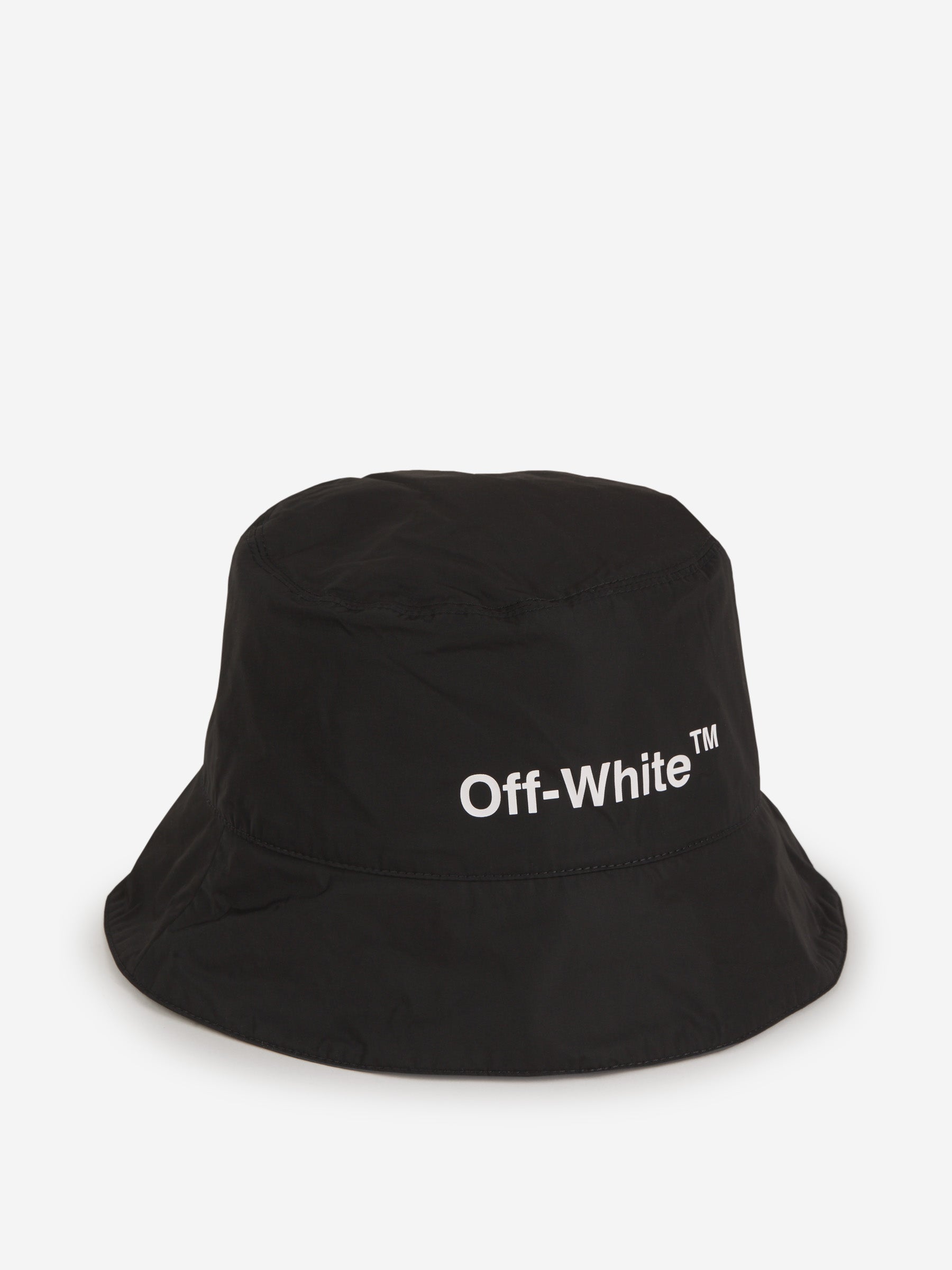 Outlet online Off-White Hombre Sombrero Pescador Plegable Helvet color Negro sku 695-000979 00 - Foto 2