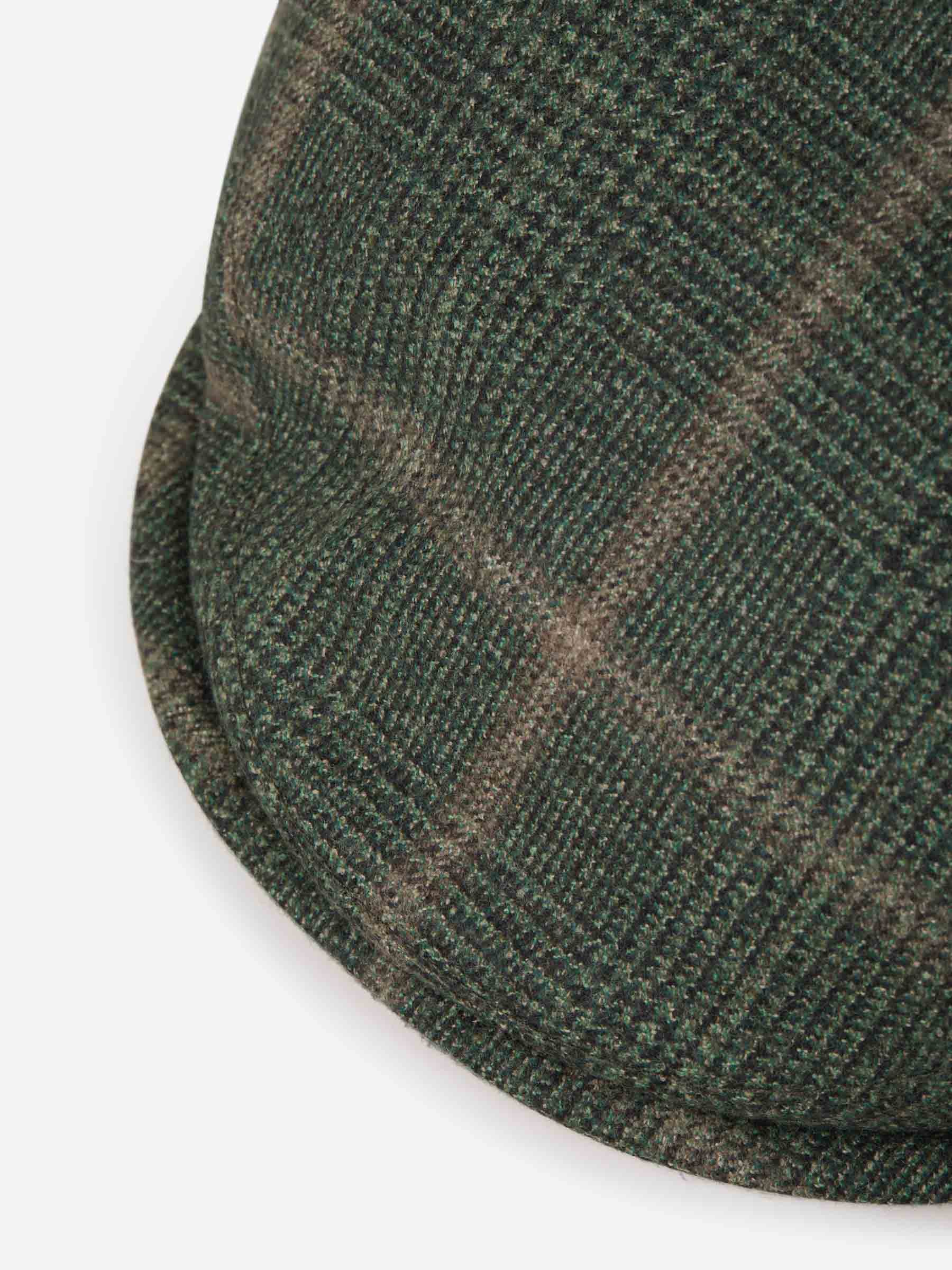 Isaia Boina Motivo Cuadros color Verde Militar sku 695-000998 01 - Foto 4