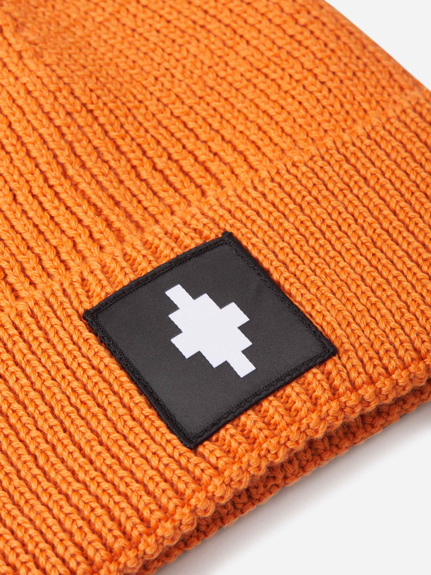 Marcelo Burlon Gorro Parche Contraste color Naranja sku 695-001032 02 - Foto 3