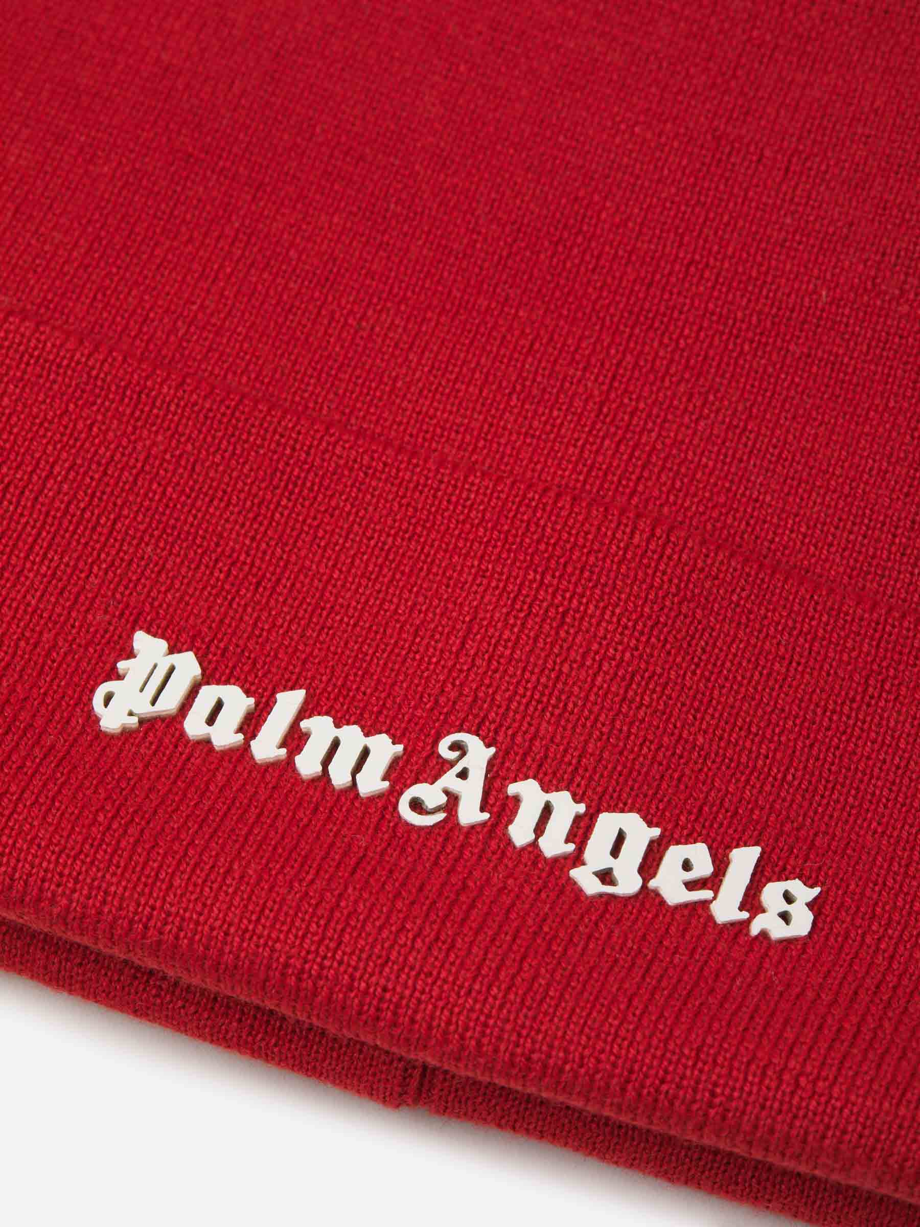 Palm Angels Gorro Punto Lana color Rojo sku 695-001034 02 - Foto 6