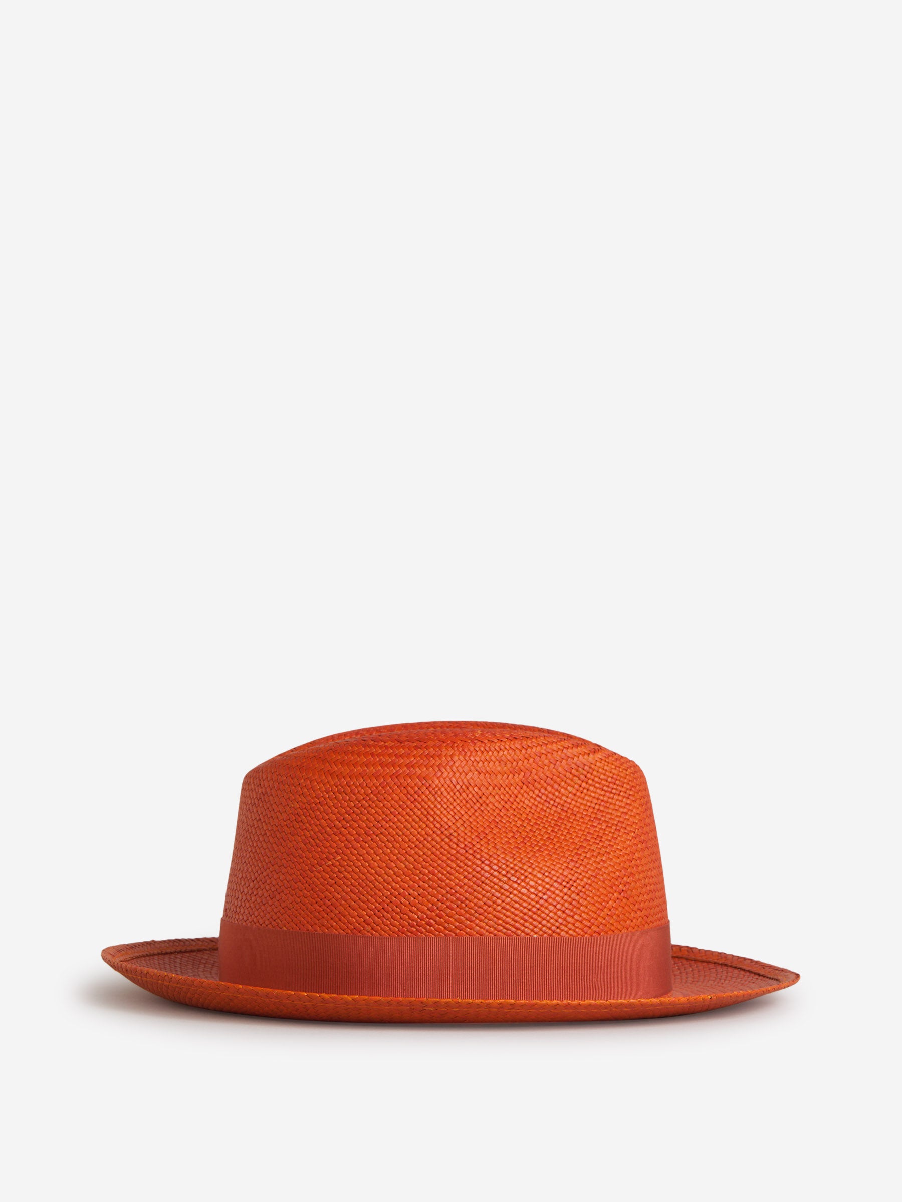 Outlet online Borsalino Hombre Sombrero Miglia Panamá color Naranja sku 695-001111 01 - Foto 2