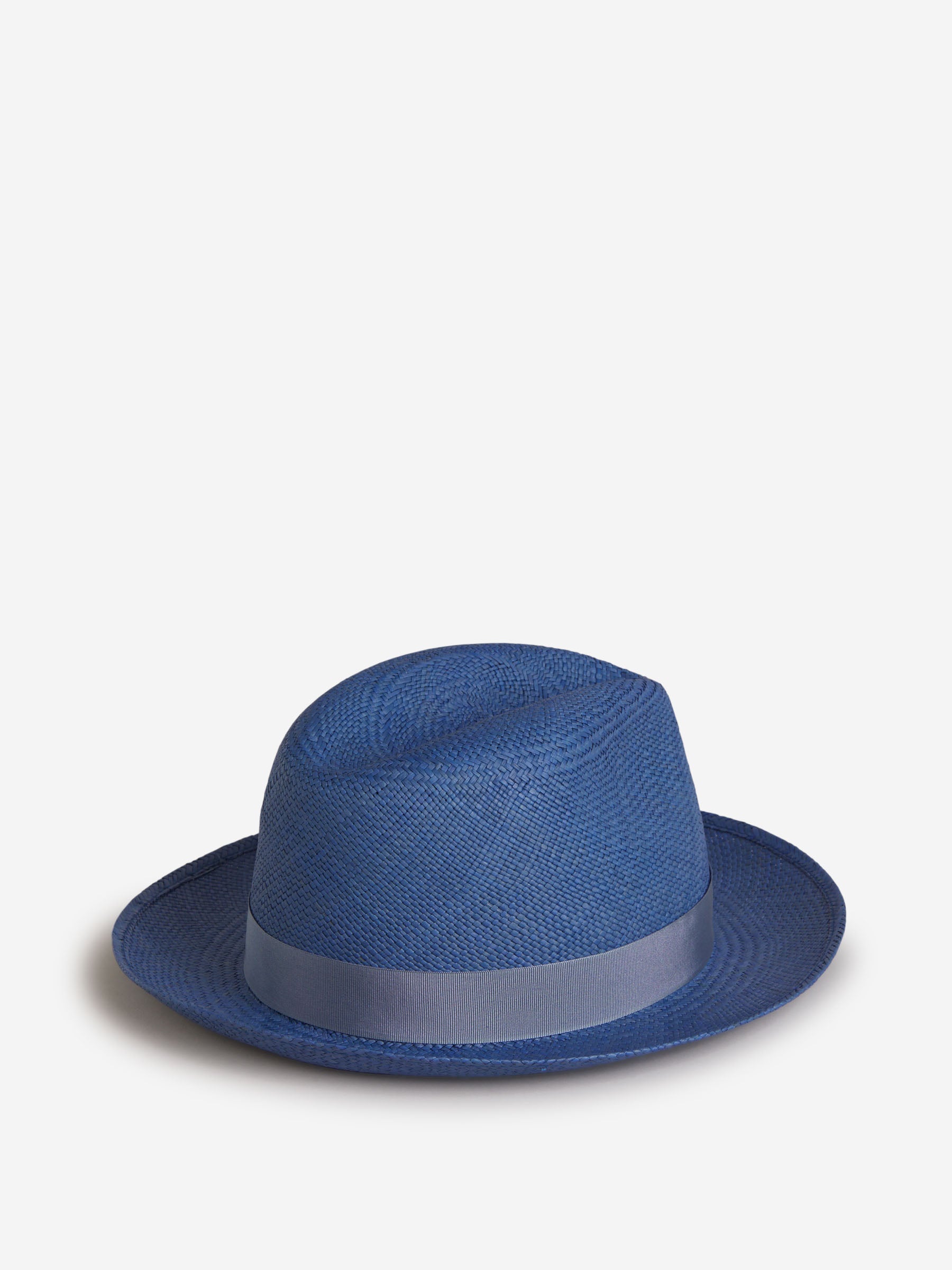 Outlet online Borsalino Hombre Sombrero Miglia Panamá color Azul Denim sku 695-001111 02 - Foto 3