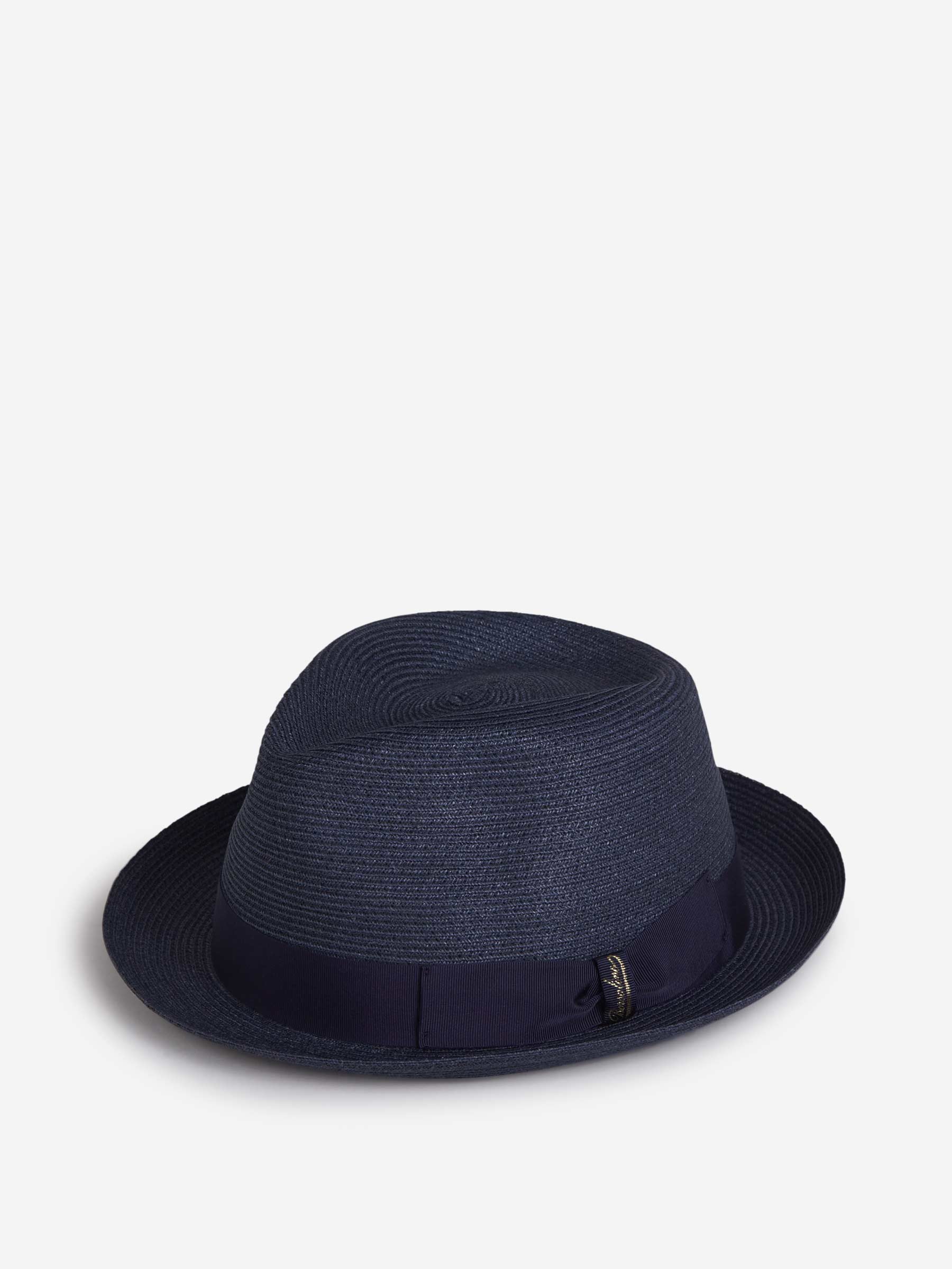 Outlet online Borsalino Hombre Sombrero Jules Cáñamo color Azul Marino sku 695-001114 01 - Foto 2