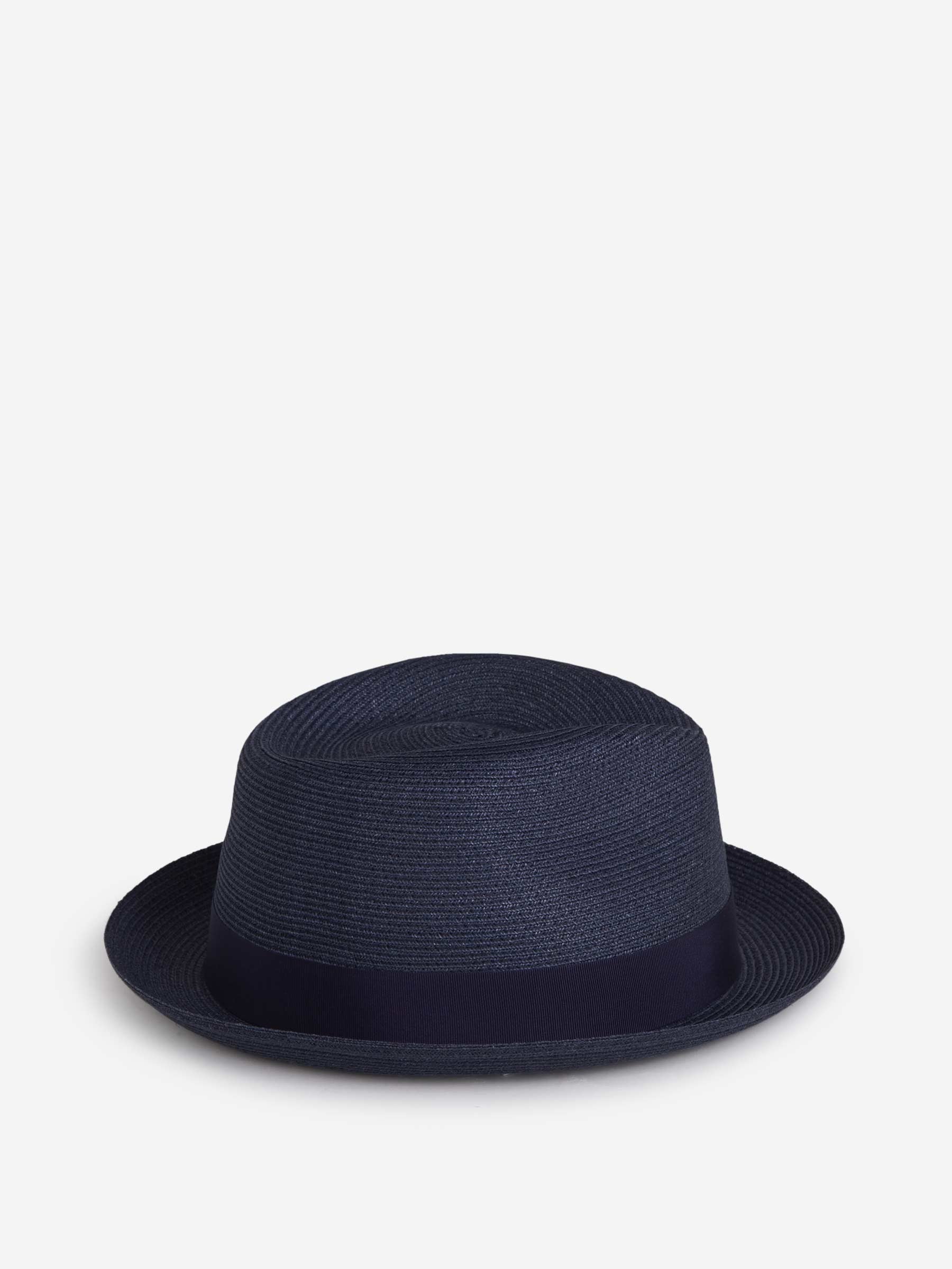 Outlet online Borsalino Hombre Sombrero Jules Cáñamo color Azul Marino sku 695-001114 01 - Foto 3