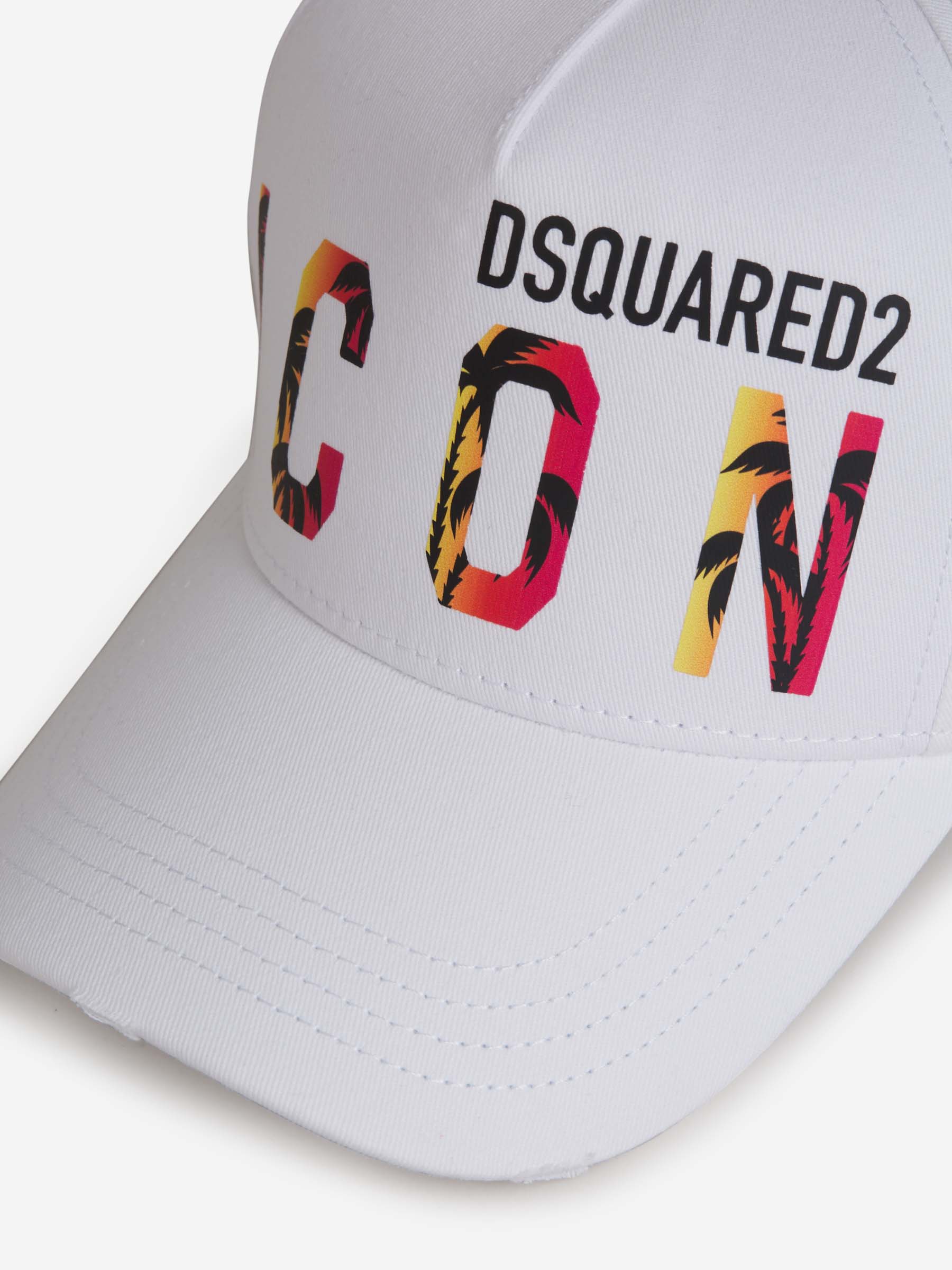 Dsquared2 Gorra Icon Palmeras color Blanco sku 695-001185 01 - Foto 4