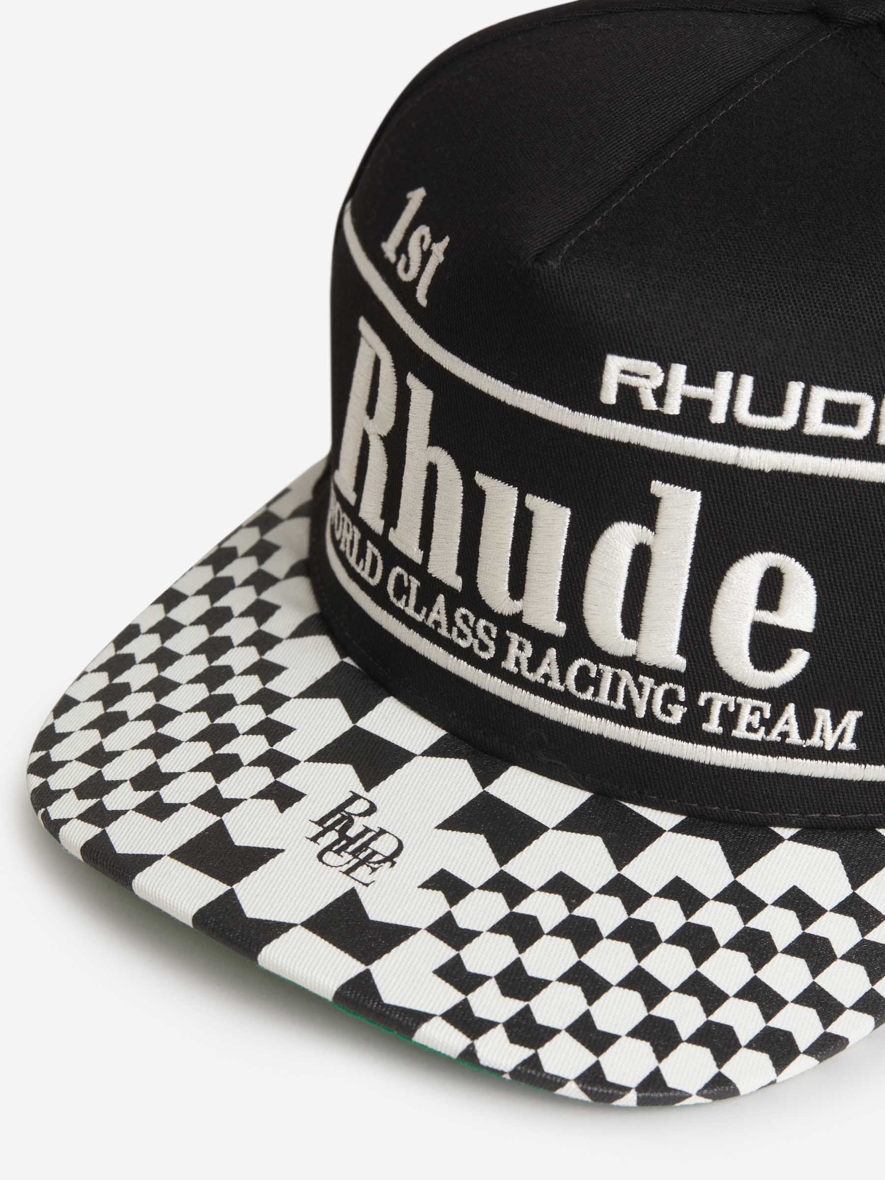 Rhude Gorra Logo Bordado color Negro sku 695-001205 00 - Foto 4
