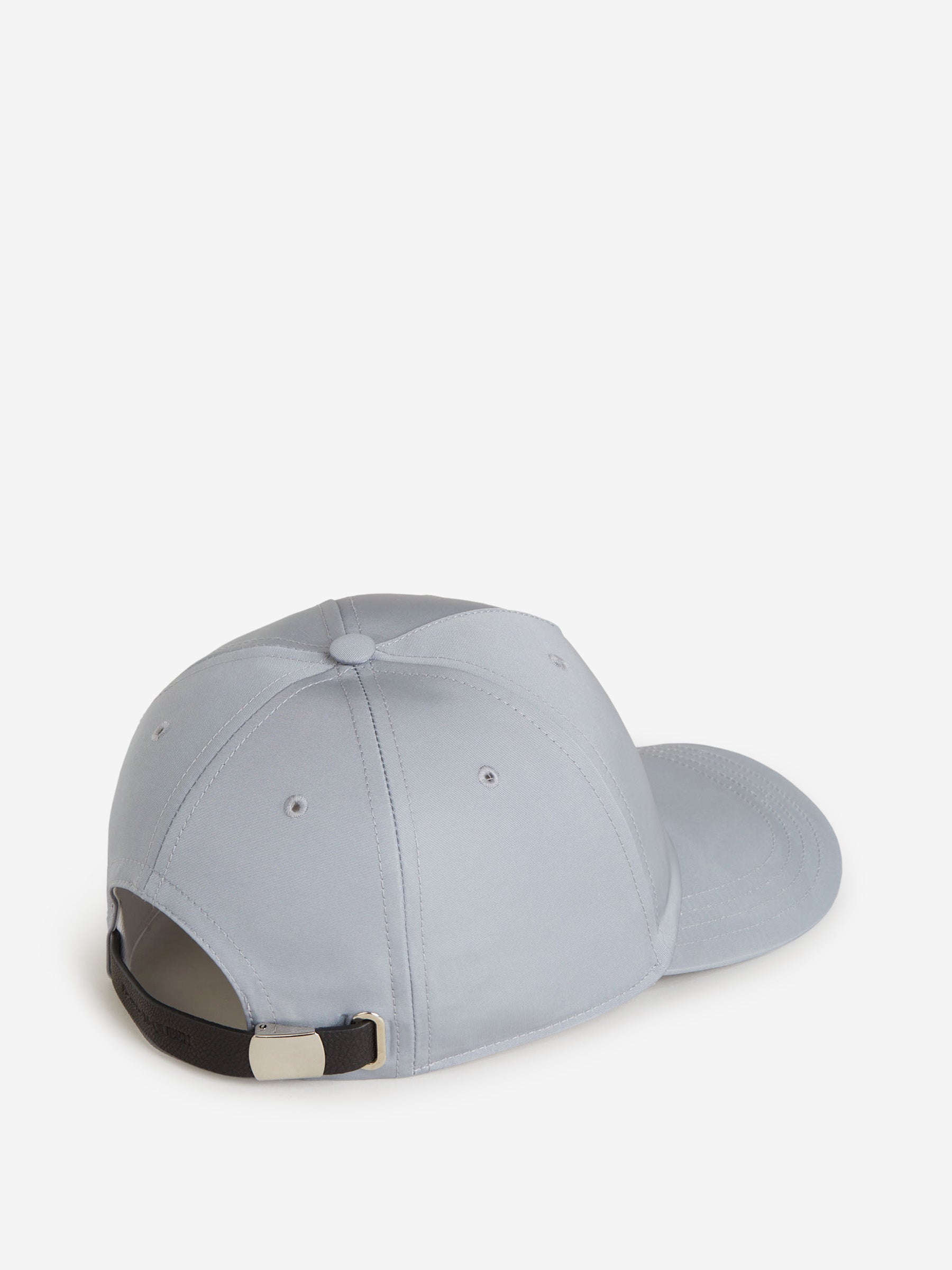 Alexander McQueen Gorra Logo Graffiti color Azul Cielo sku 695-001217 01 - Foto 3