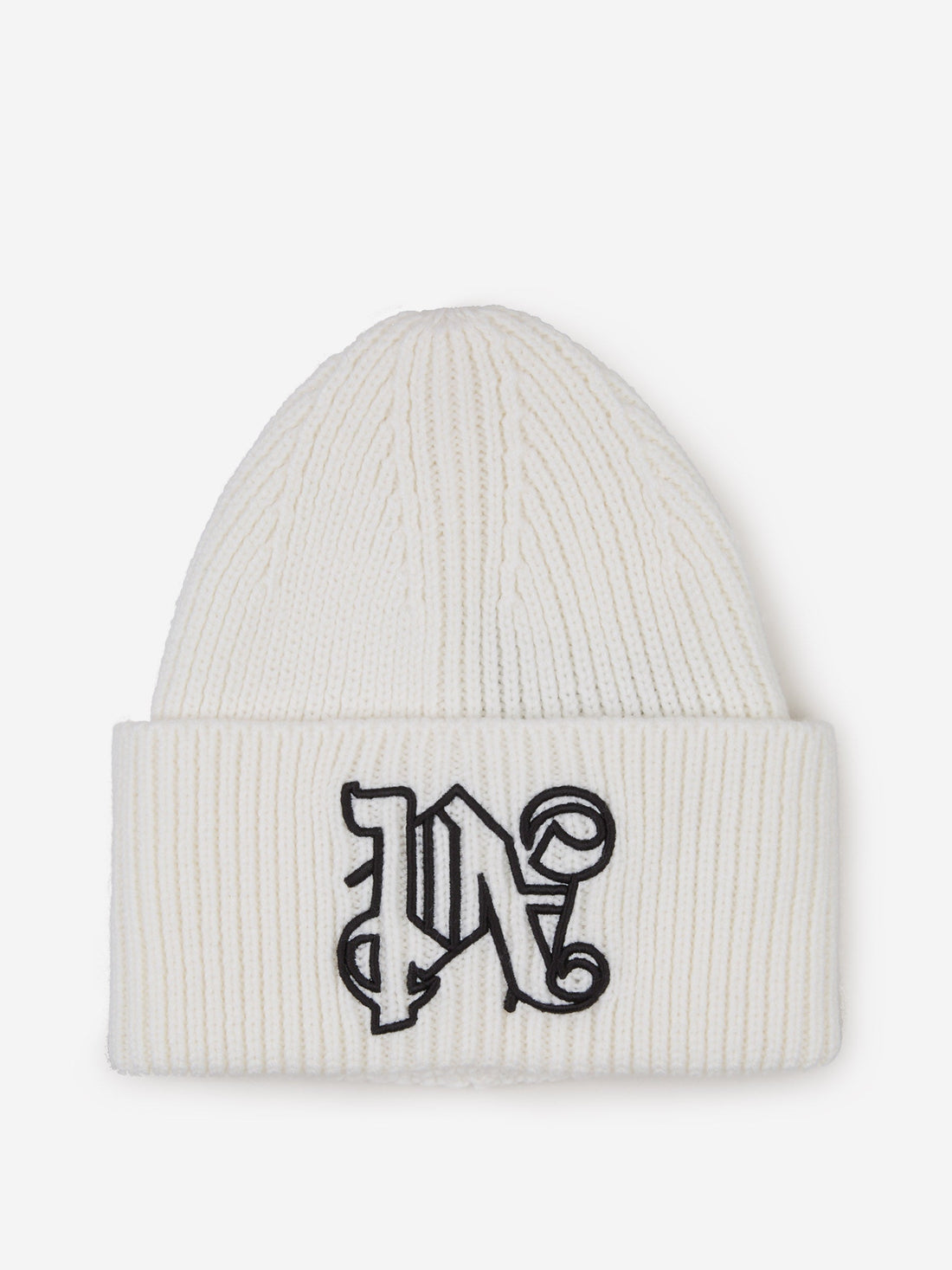 Palm Angels Gorro Logo Bordado color Blanco sku 695-001297 01 - Foto 1