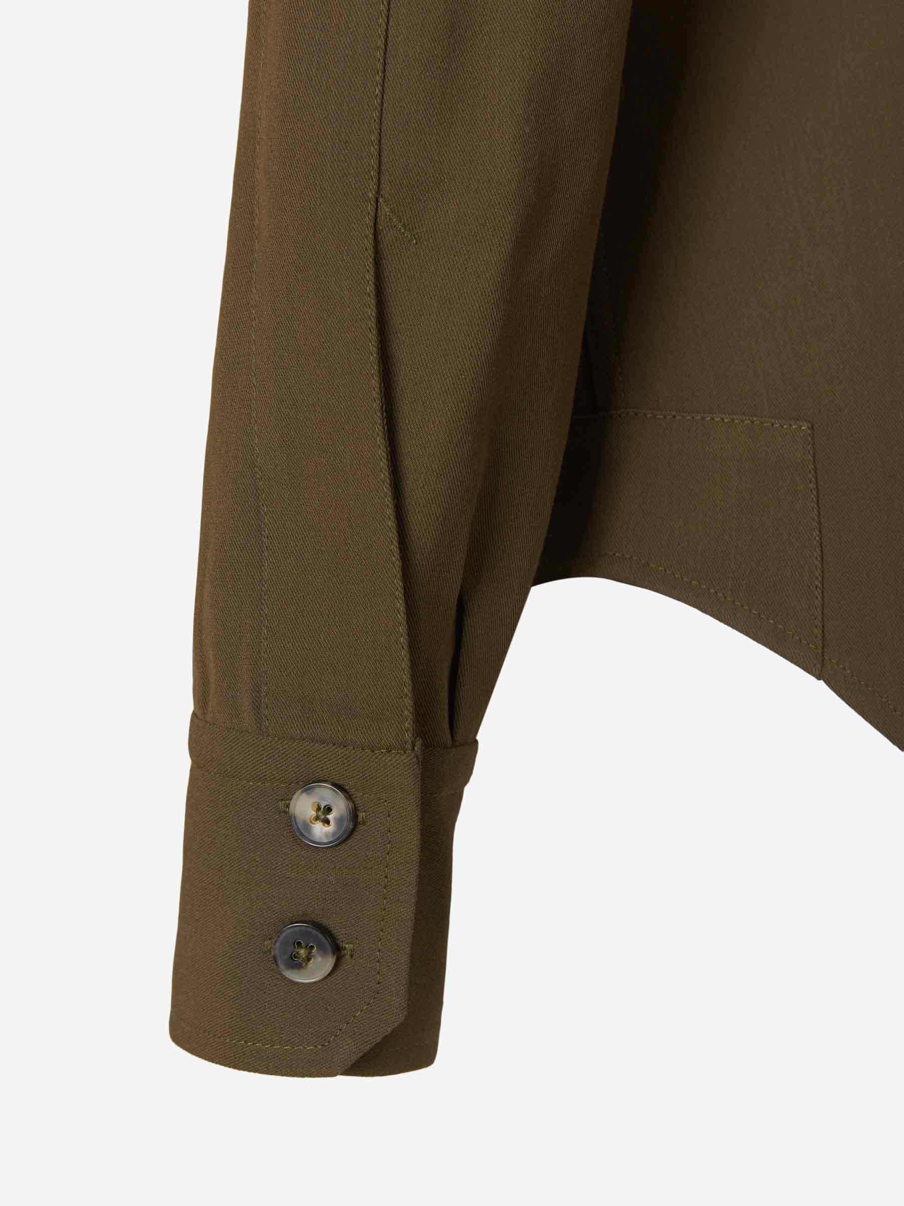 Petar Petrov Camisa Lacy MIlitary color Verde Militar sku 701-001615 01 - Foto 4