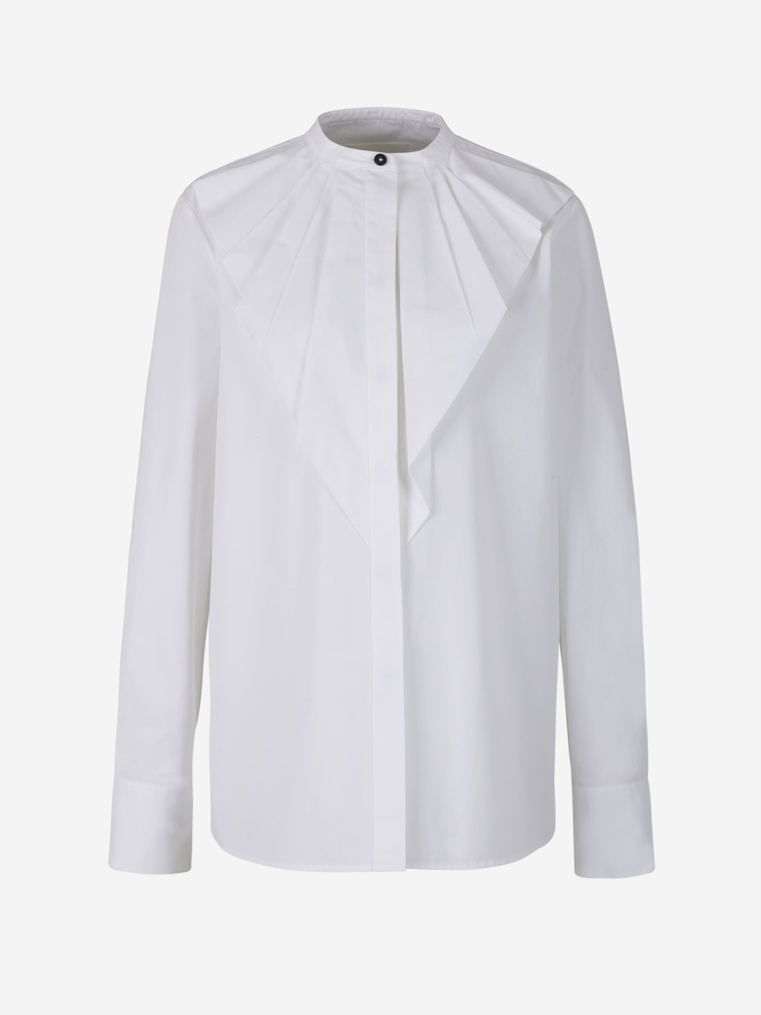 Jil Sander Camisa Plisada Popelina color Blanco sku 701-001737 01 - Foto 1