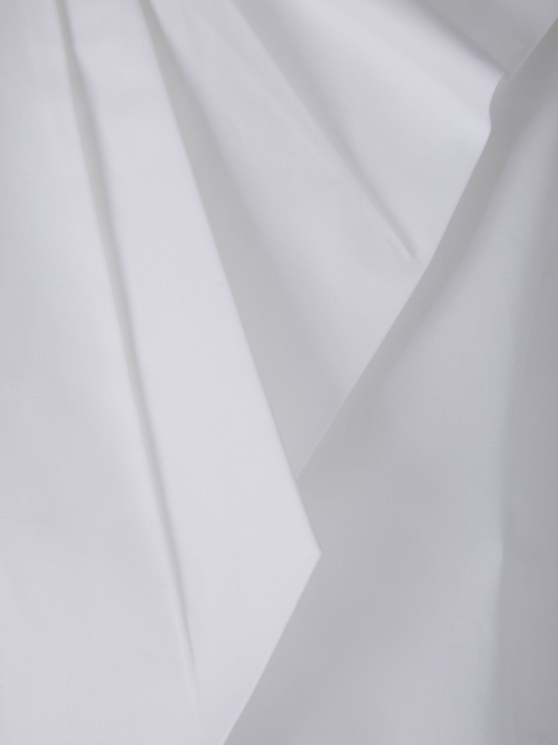 Jil Sander Camisa Plisada Popelina color Blanco sku 701-001737 01 - Foto 4