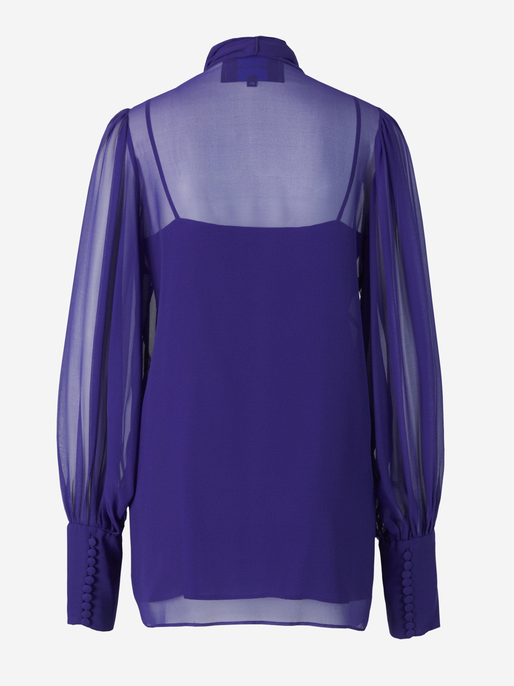 Costarellos Blusa Kelly color Púrpura Oscuro sku 701-001762 01 - Foto 2