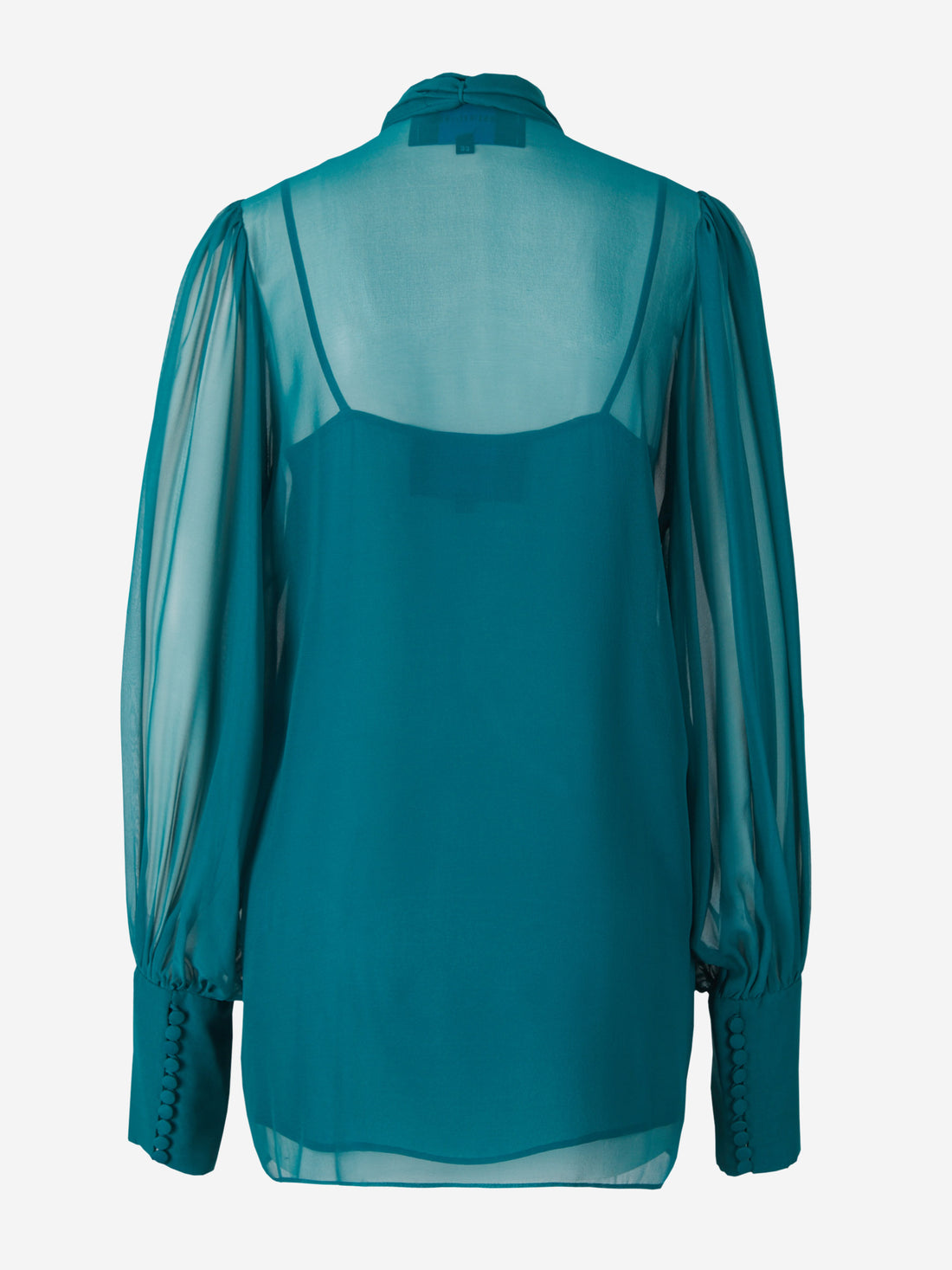 Costarellos Blusa Kelly color Verde Azulado sku 701-001763 01 - Foto 2