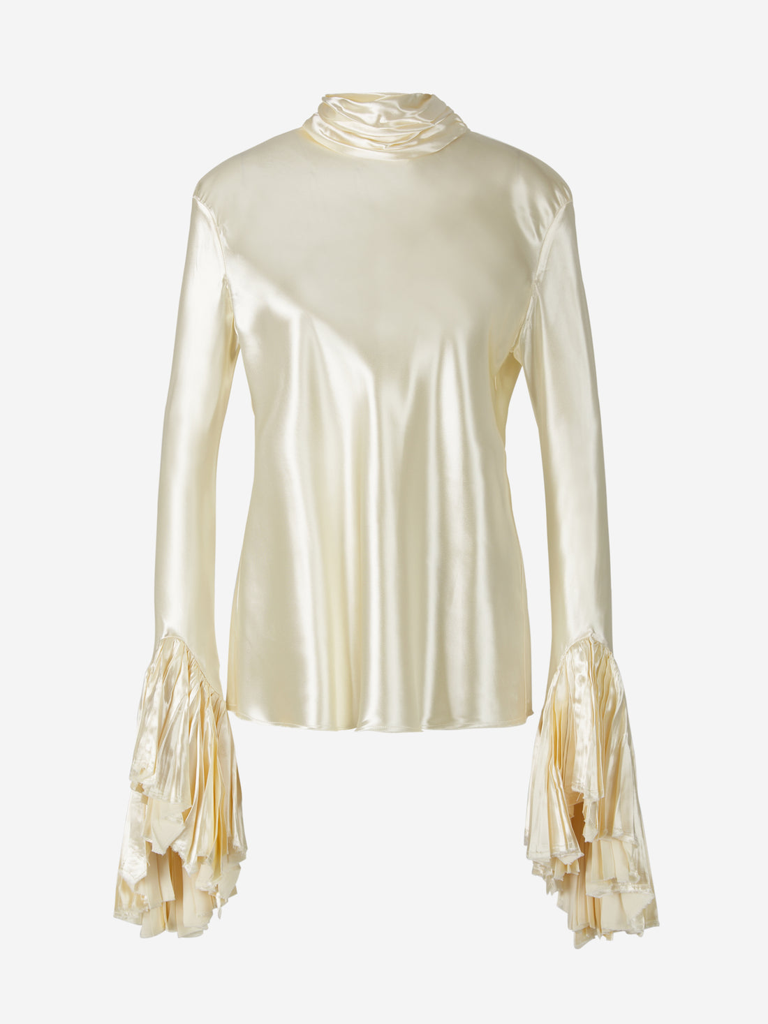 Khaite Blusa Amelia Satén color Dorado sku 701-001767 01 - Foto 1