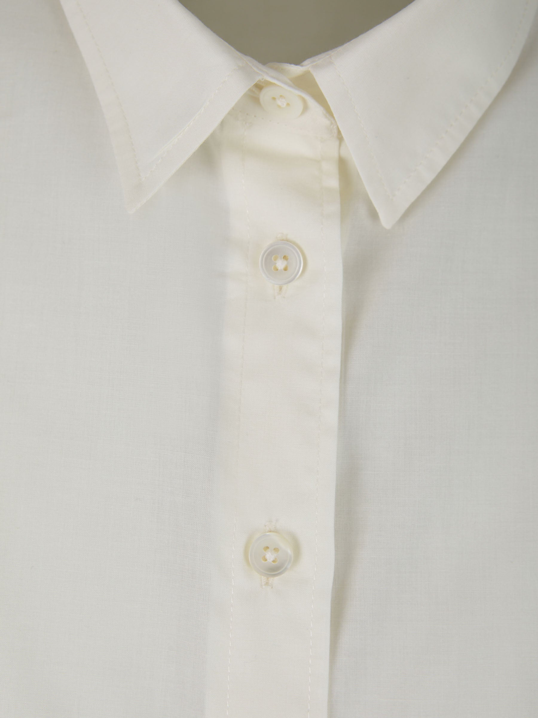 Totême Camisa Seda Algodón color Blanco sku 701-001774 01 - Foto 3