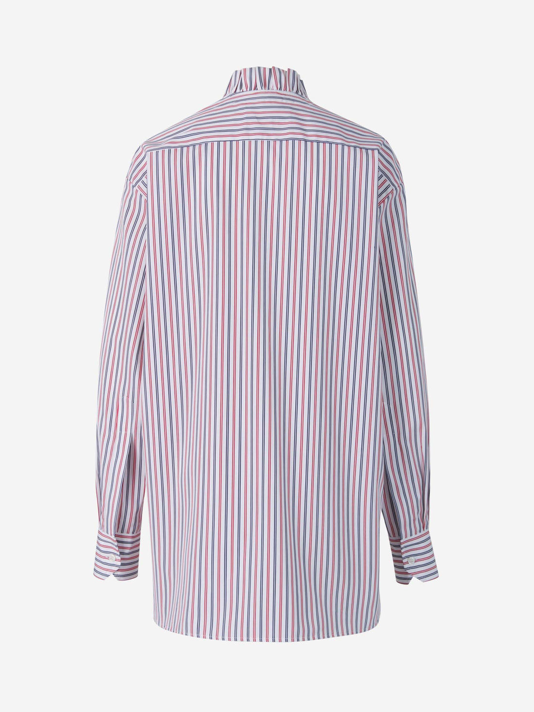 Plan C Camisa Rayas Volante color Rojo sku 701-001796 01 - Foto 2
