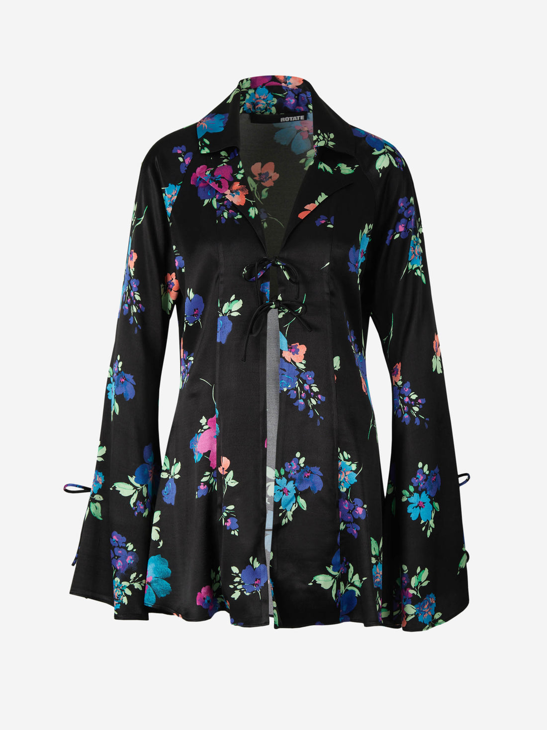 Rotate Blusa Motivo Floral color Azul Noche sku 701-001801 01 - Foto 1