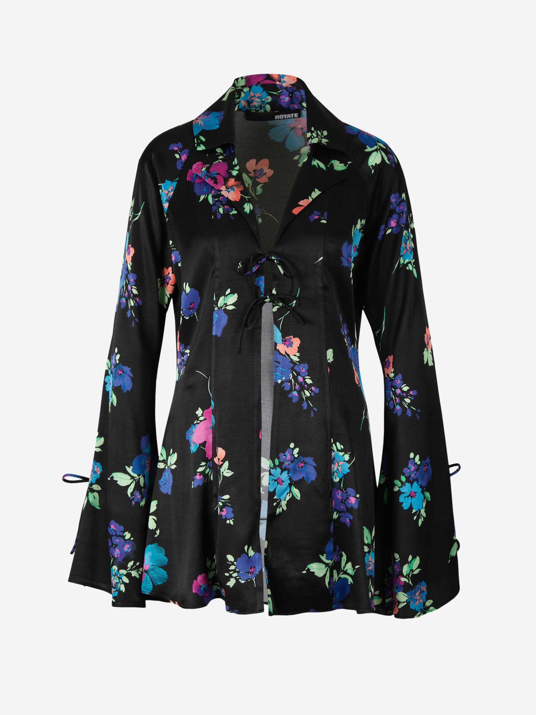 Rotate Blusa Motivo Floral color Azul Noche sku 701-001801 01 - Foto 1