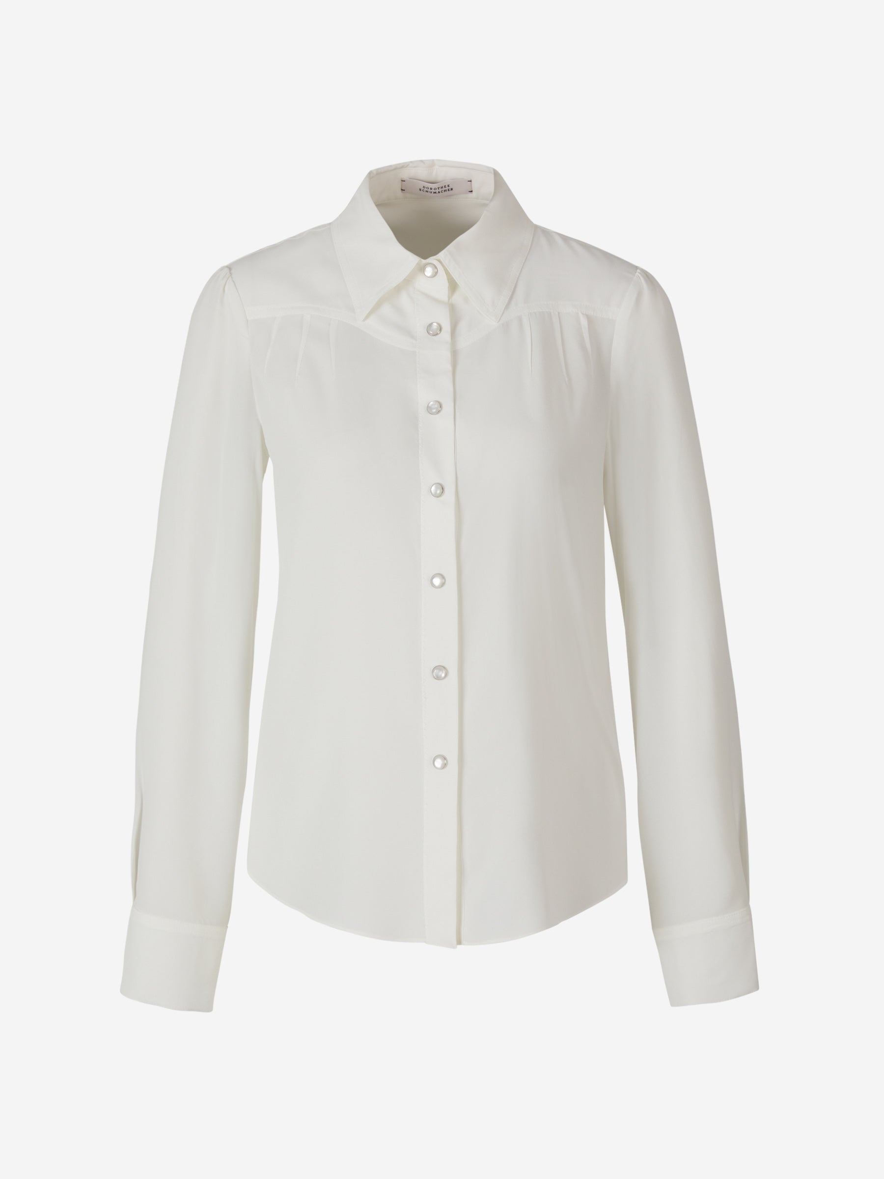 Dorothee Schumacher Camisa Inspiración Denim color Blanco sku 701-001843 00 - Foto 1