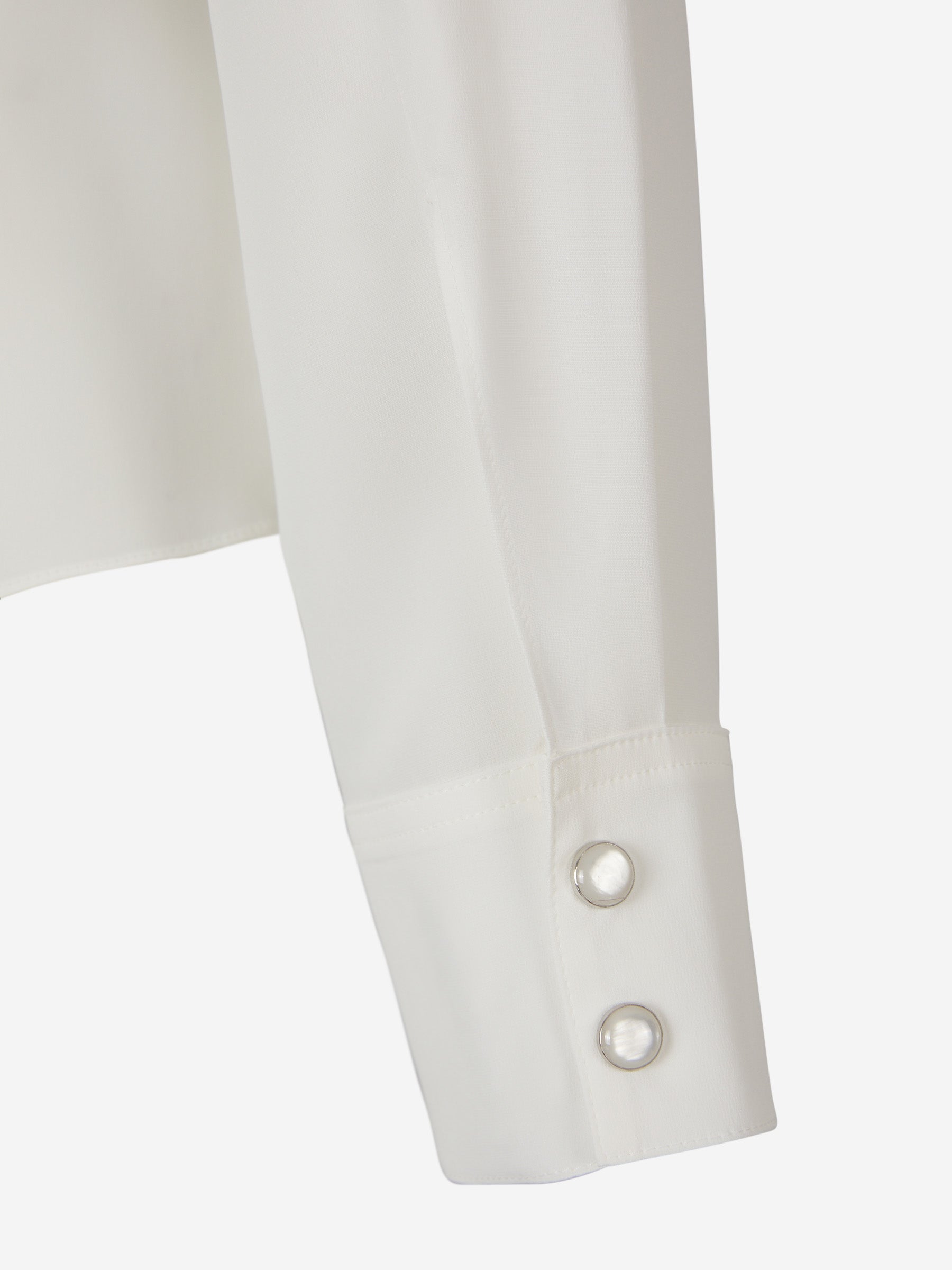 Dorothee Schumacher Camisa Inspiración Denim color Blanco sku 701-001843 00 - Foto 4