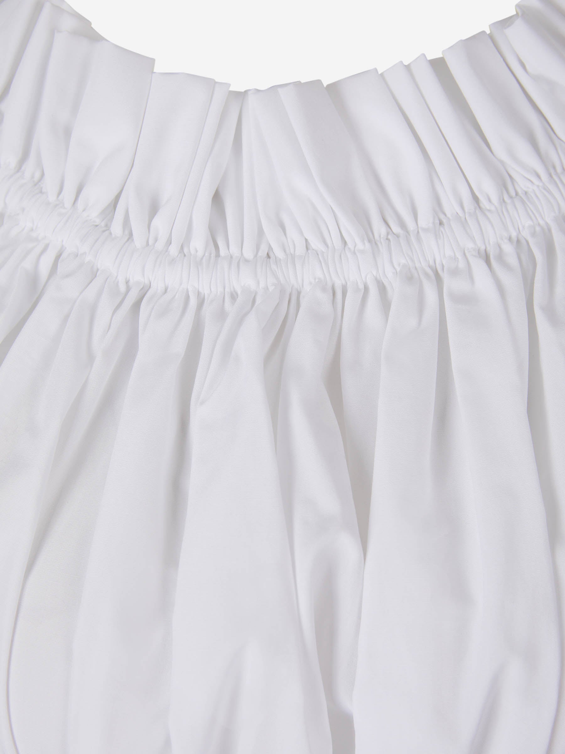 Alexander McQueen Blusa Mangas Abullonadas color Blanco sku 701-001918 01 - Foto 3