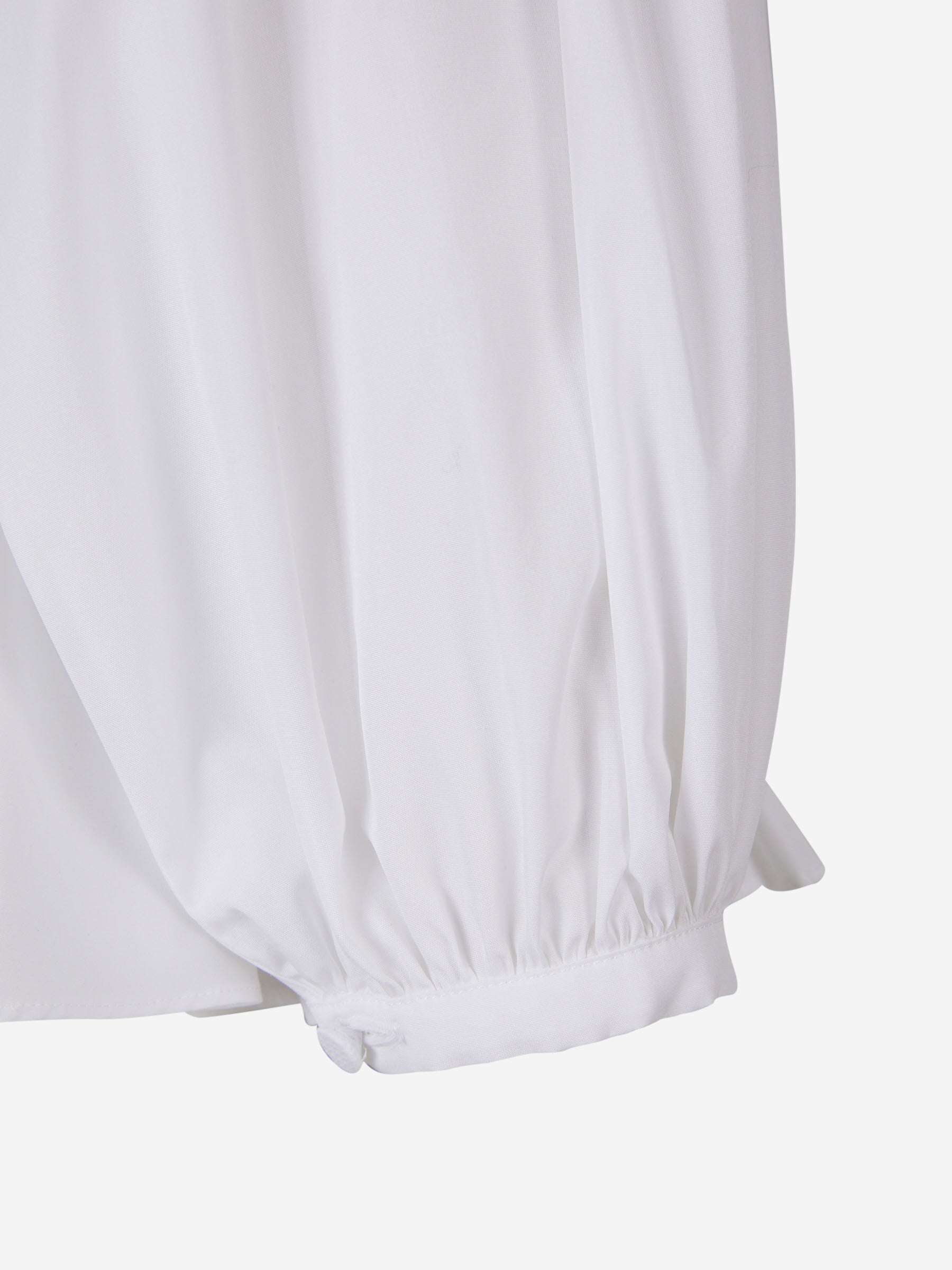 Alexander McQueen Blusa Mangas Abullonadas color Blanco sku 701-001918 01 - Foto 5