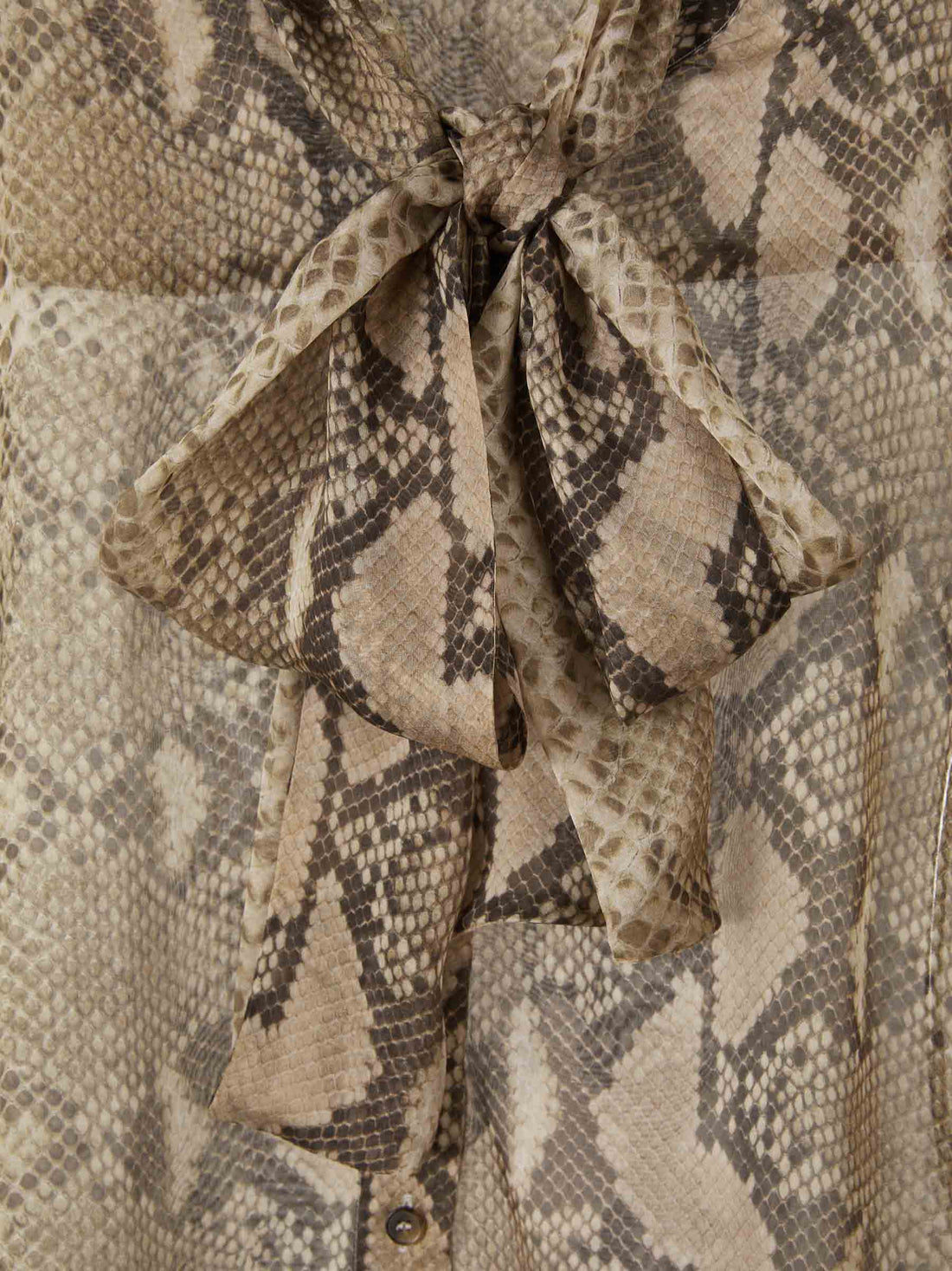 Stella McCartney Blusa Seda Estampada color Marrón sku 701-001954 01 - Foto 1