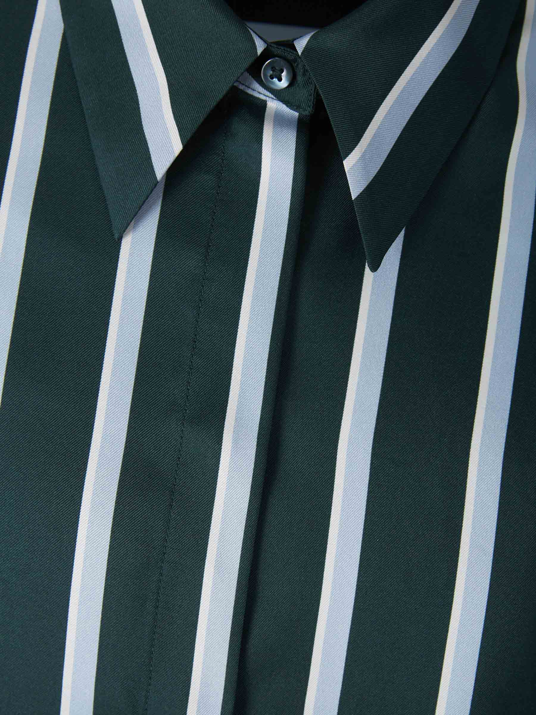 Dorothee Schumacher Blusa Motivo Rayas color Verde Oscuro sku 701-001977 01 - Foto 3