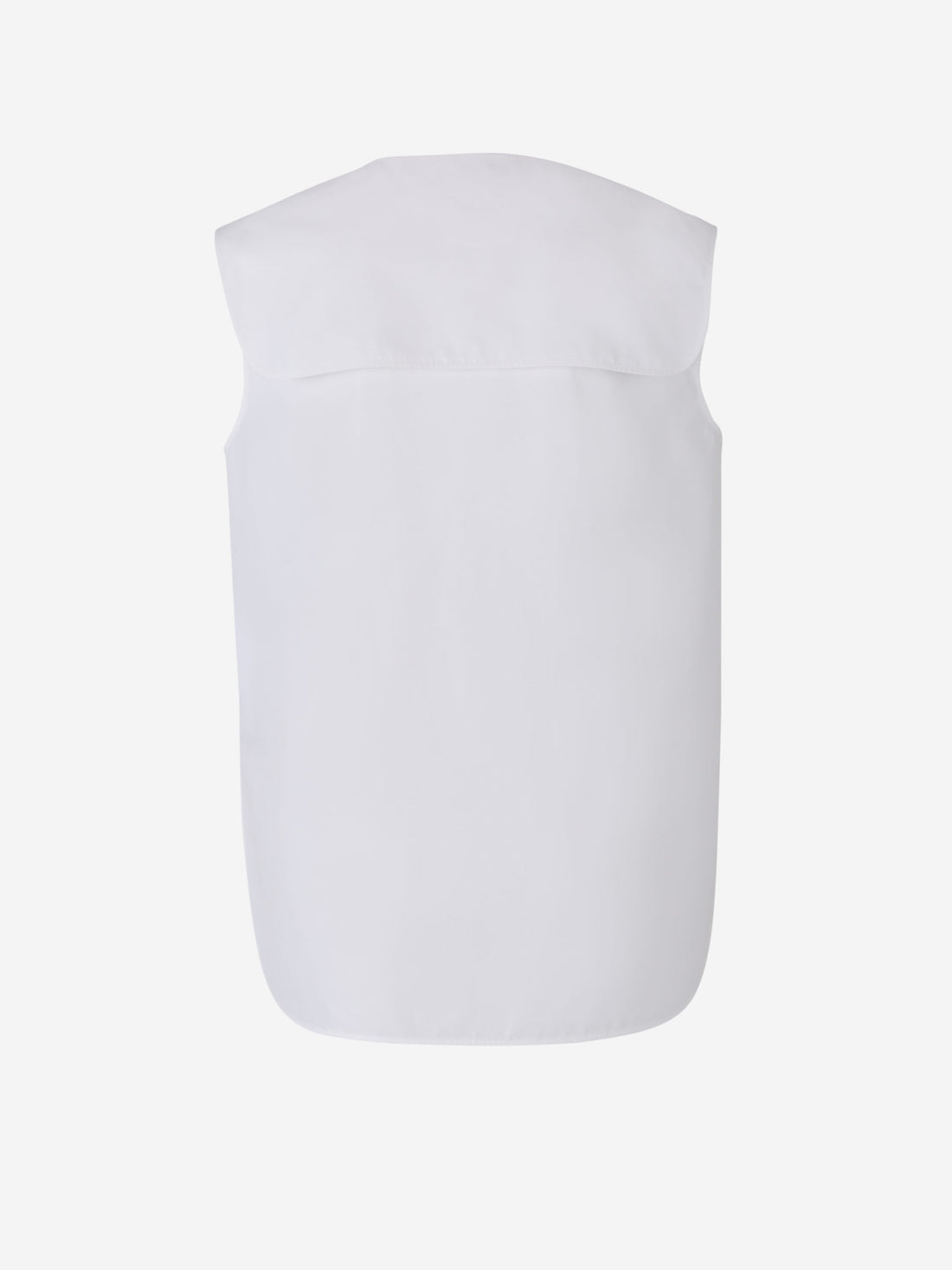Jil Sander Blusa Popelín Algodón color Blanco sku 702-000394 01 - Foto 2