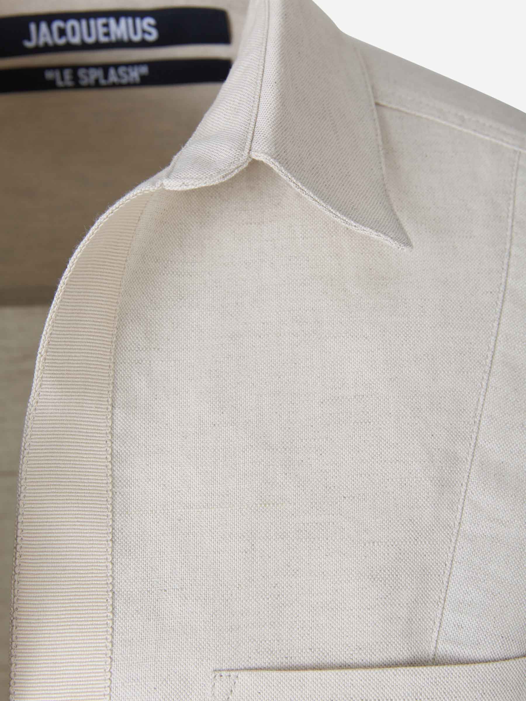 Jacquemus Camisa Capri color Beis sku 702-000399 01 - Foto 3