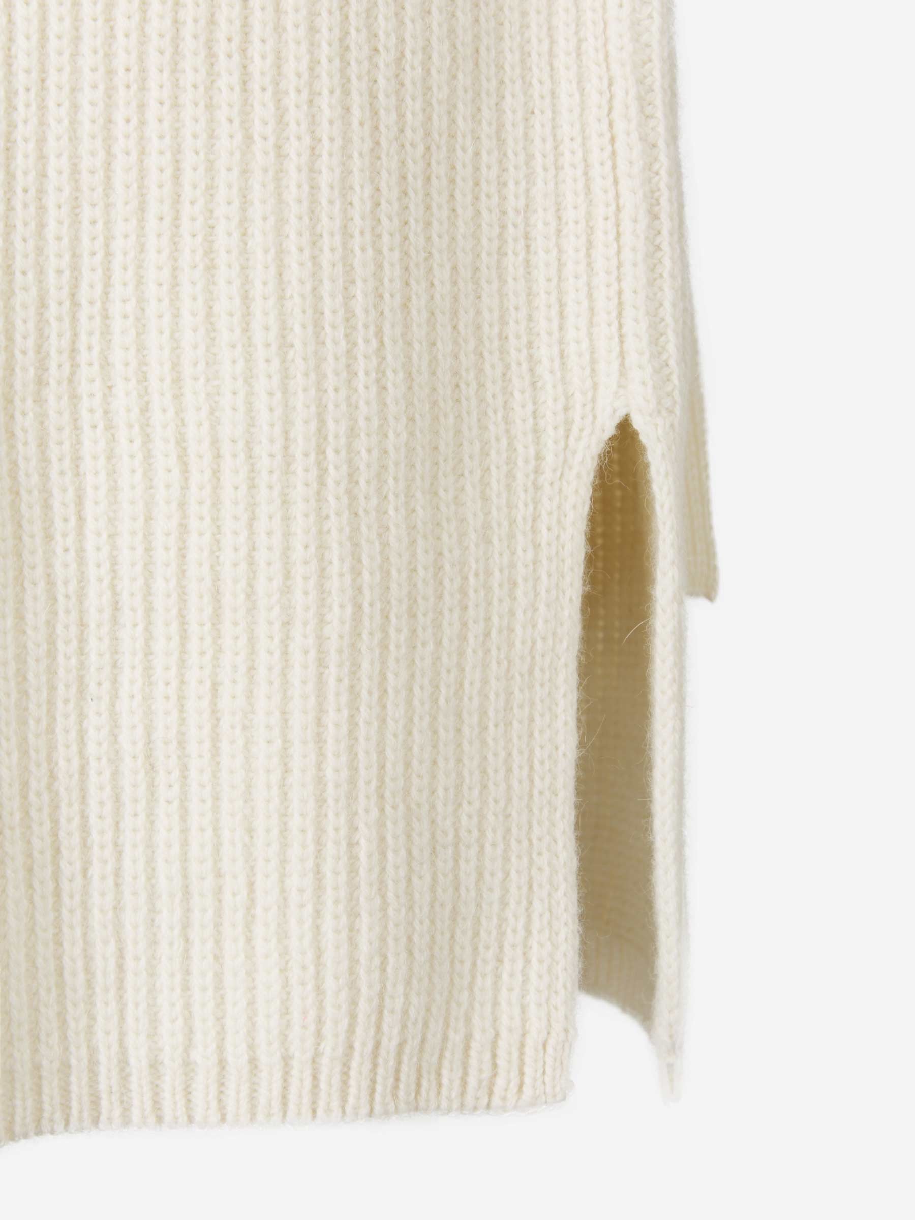 Dries Van Noten Jersey Alpaca Cinturón color Beis sku 703-001706 02 - Foto 5