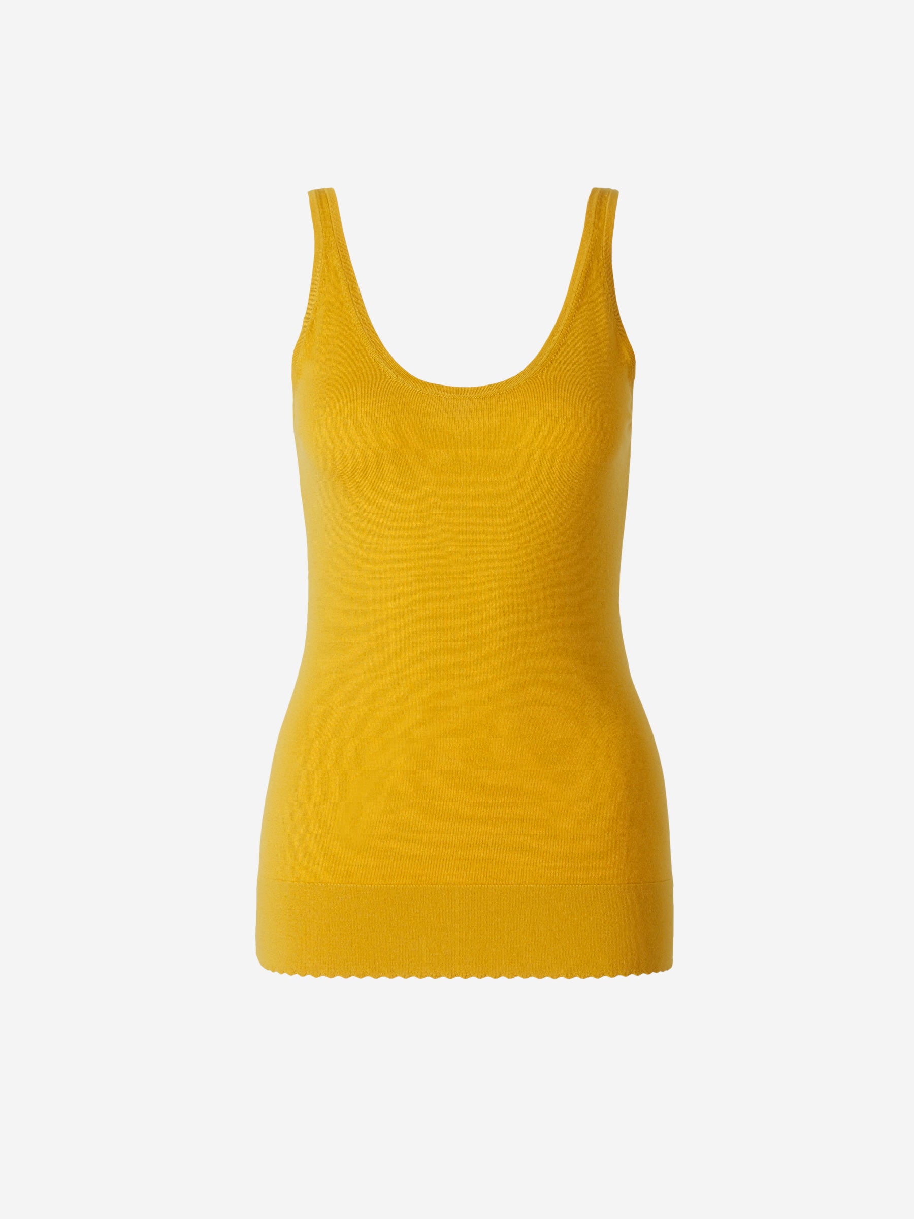 Chloé Top Tirantes Lana color Mostaza sku 703-001727 01 - Foto 1