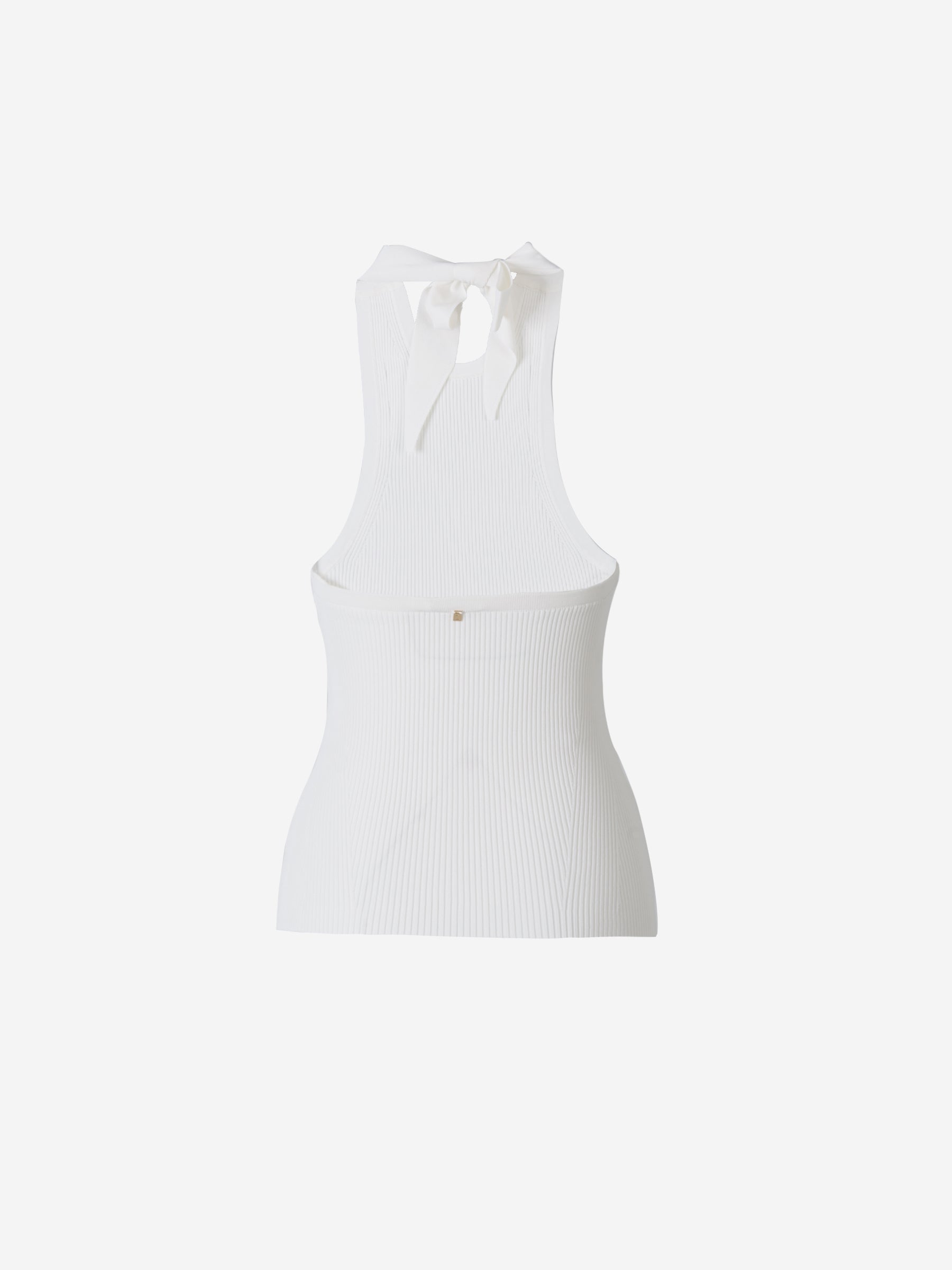 Zimmermann Top Halter Anneke color Blanco sku 703-001836 01 - Foto 2