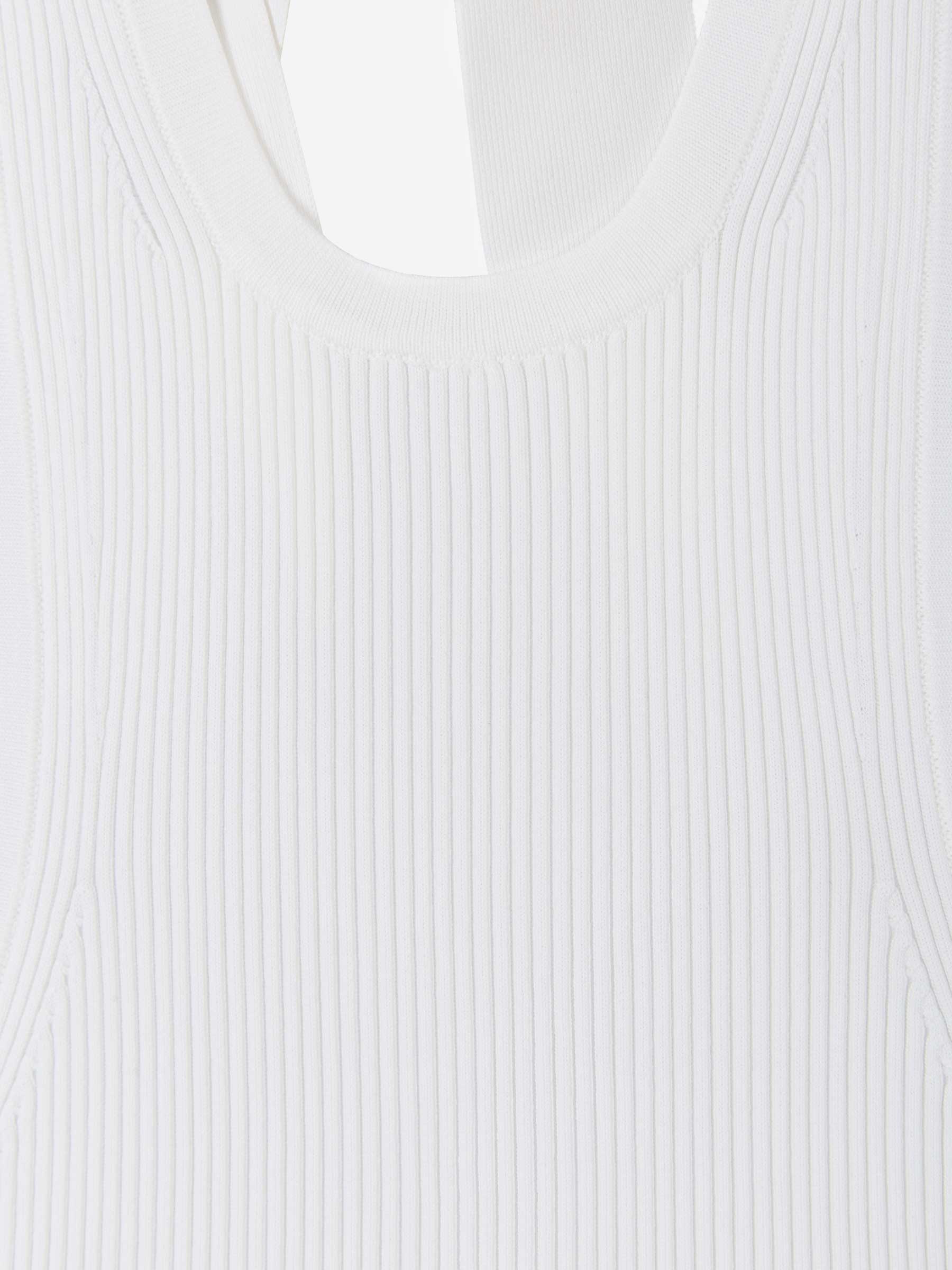 Zimmermann Top Halter Anneke color Blanco sku 703-001836 01 - Foto 3