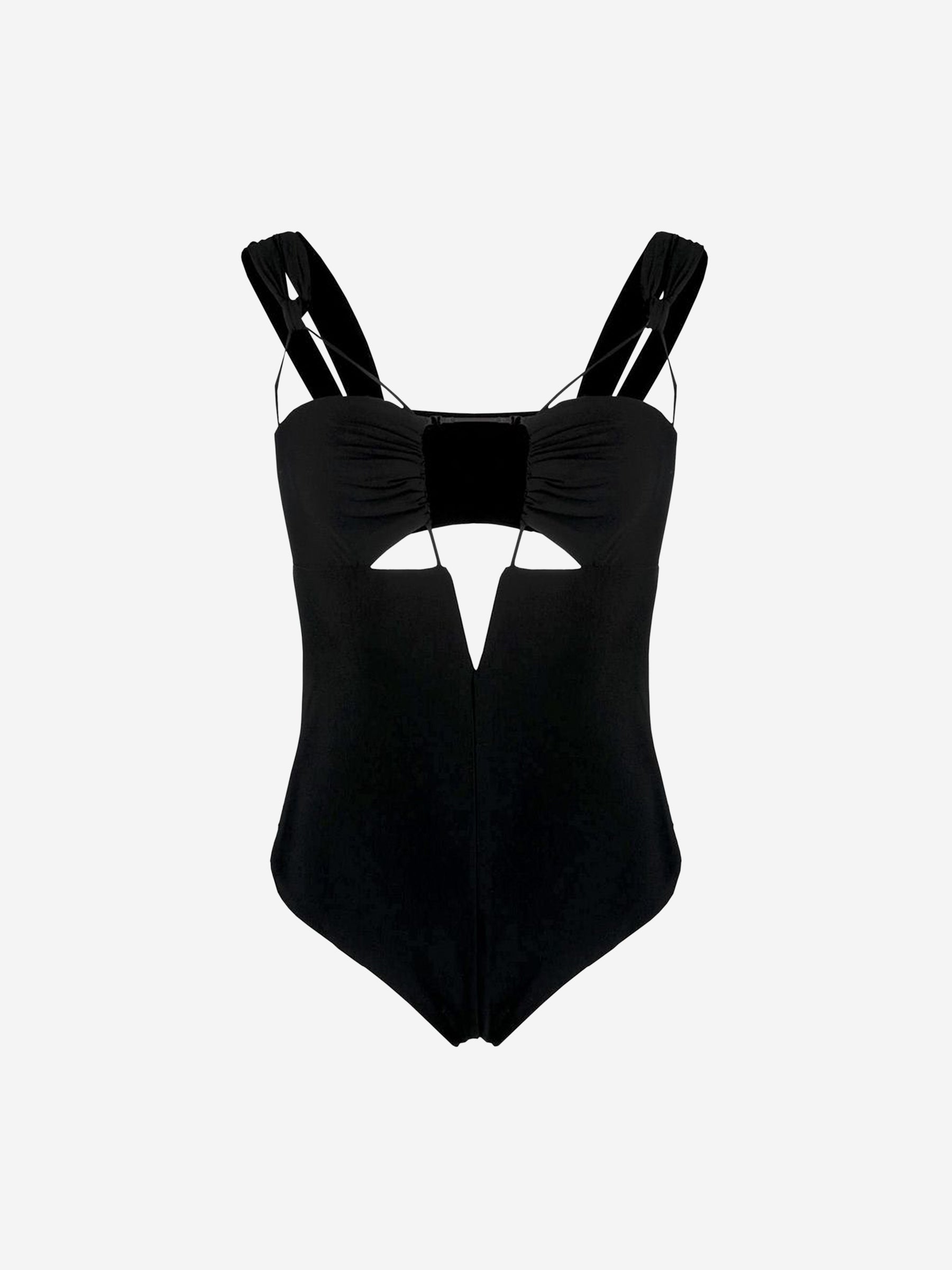 Nensi Dojaka Body Cut Out color Negro sku 703-001901 01 - Foto 1