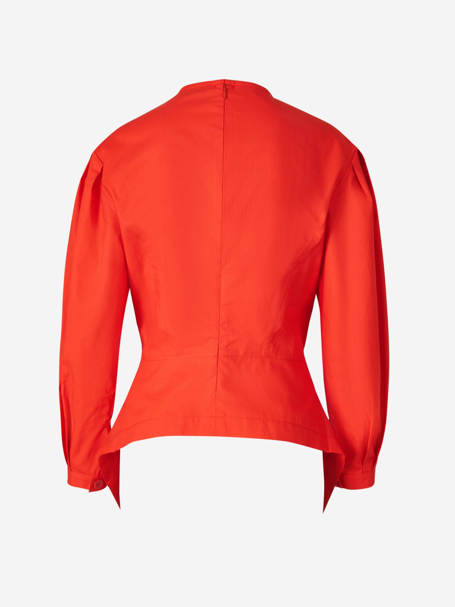 Proenza Schouler Blusa Mangas Algodón color Rojo sku 703-002049 01 - Foto 2