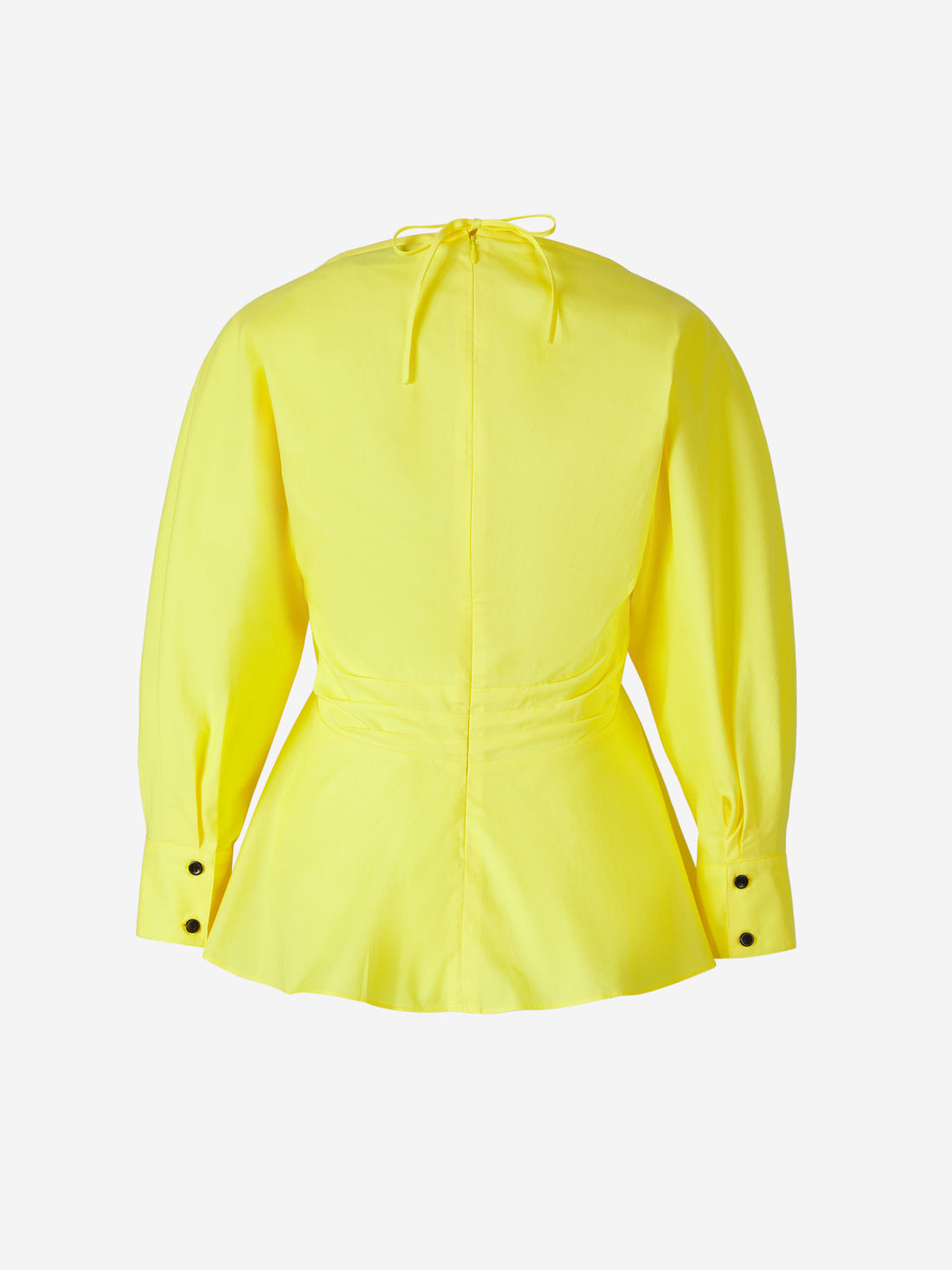 Proenza Schouler Blusa Mangas Algodón color Amarillo sku 703-002051 01 - Foto 2