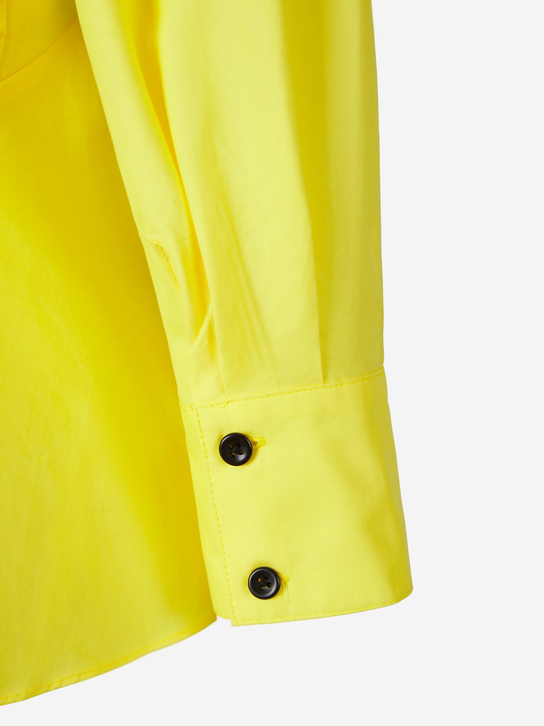 Proenza Schouler Blusa Mangas Algodón color Amarillo sku 703-002051 01 - Foto 4