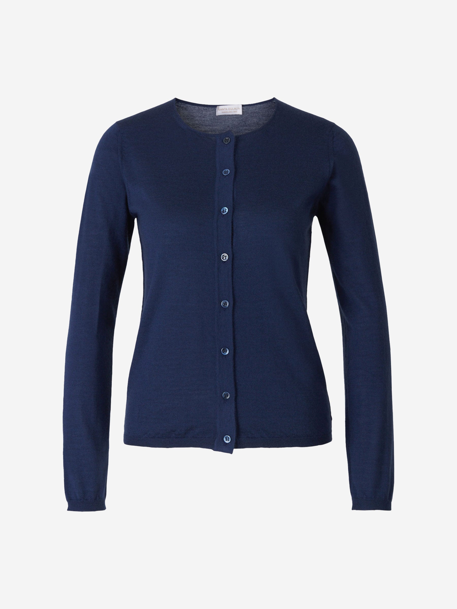 Santa Eulalia Cárdigan Algodón color Azul Marino sku 711-002432 01 - Foto 1