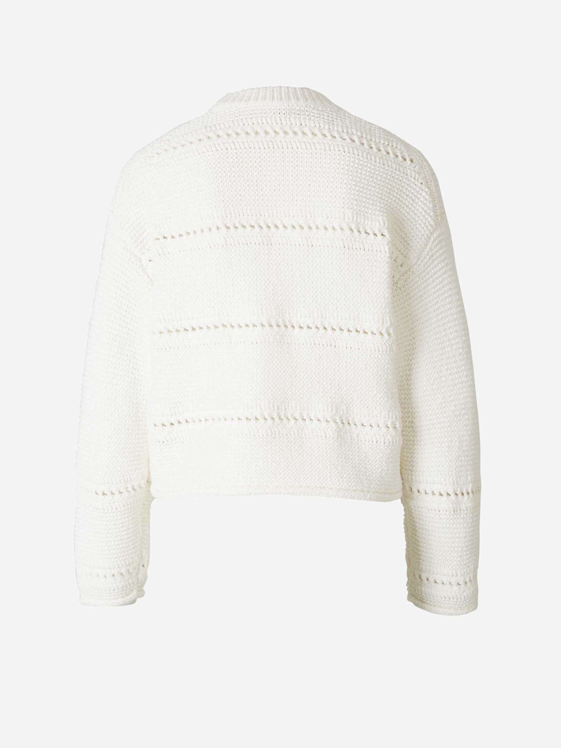 Outlet online Proenza Schouler Mujer Jersey Punto Texturizado color Blanco Nácar sku 711-002717 01 - Foto 2
