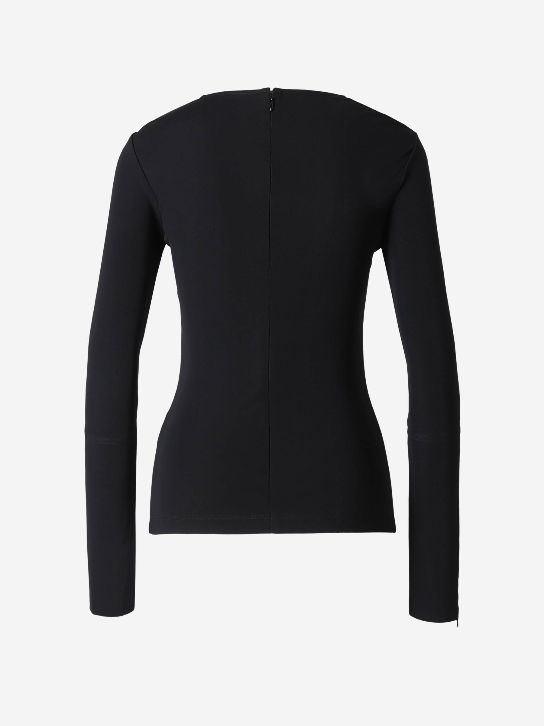 Outlet online Victoria Beckham Mujer Top Apertura Frontal color Negro sku 711-002757 01 - Foto 3