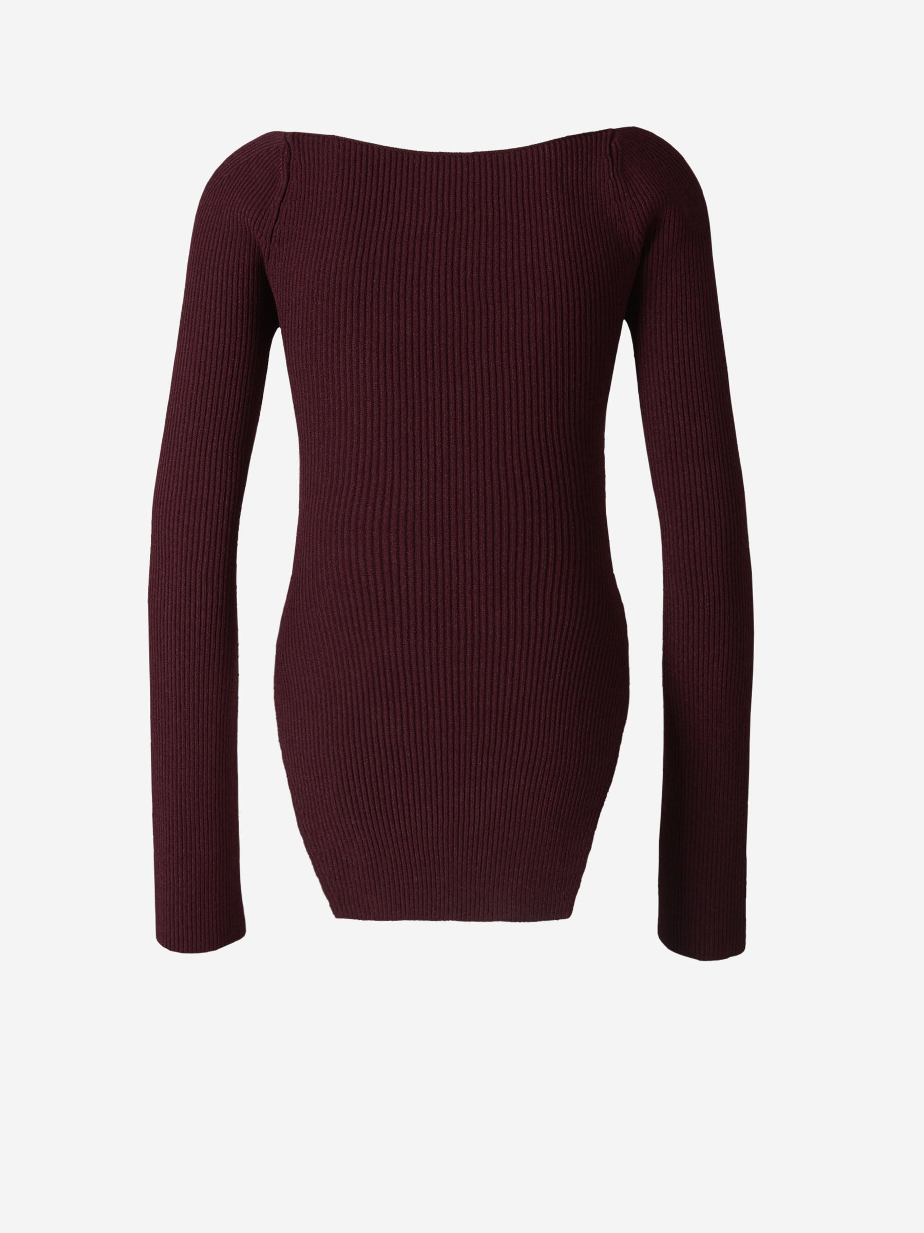 Khaite Top Canalé Maddy color Burdeos sku 711-002900 01 - Foto 2