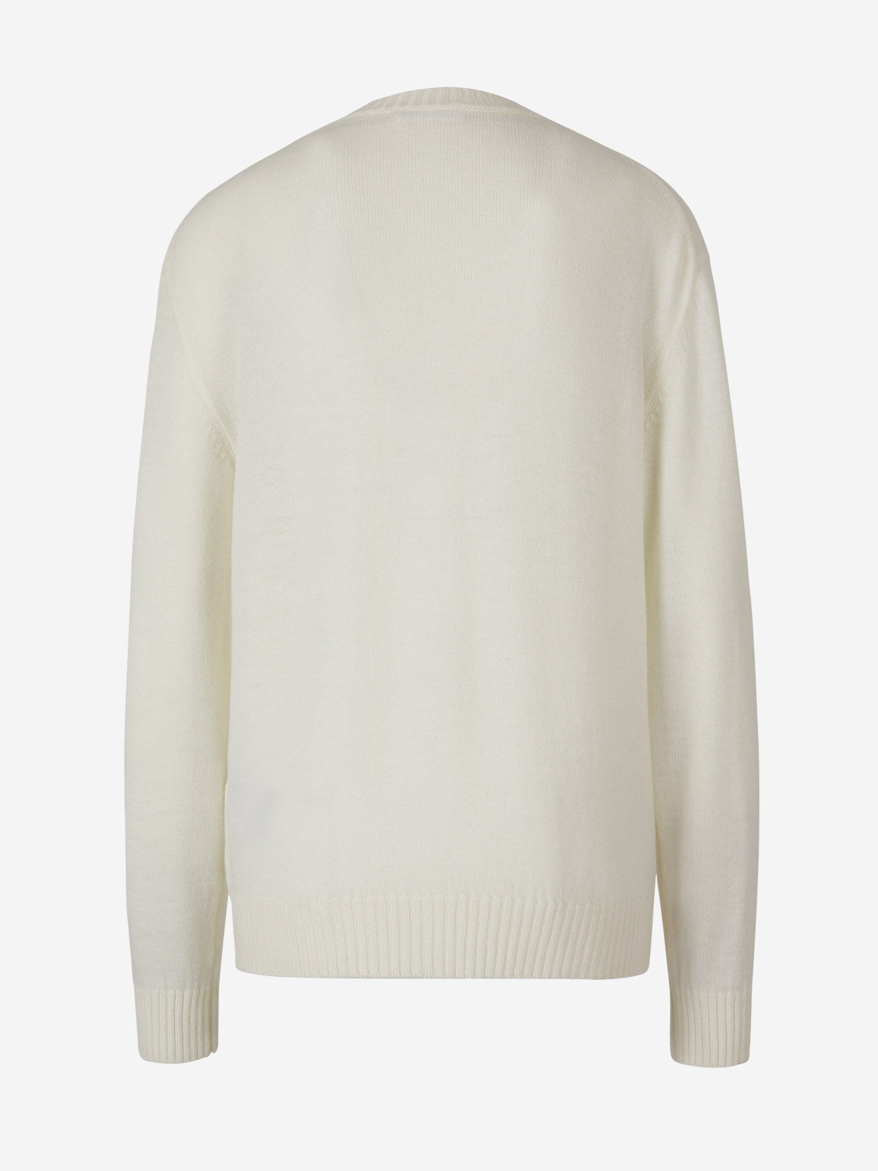 Outlet online Jil Sander Mujer Jersey Punto Lana color Marfil sku 711-002957 01 - Foto 2