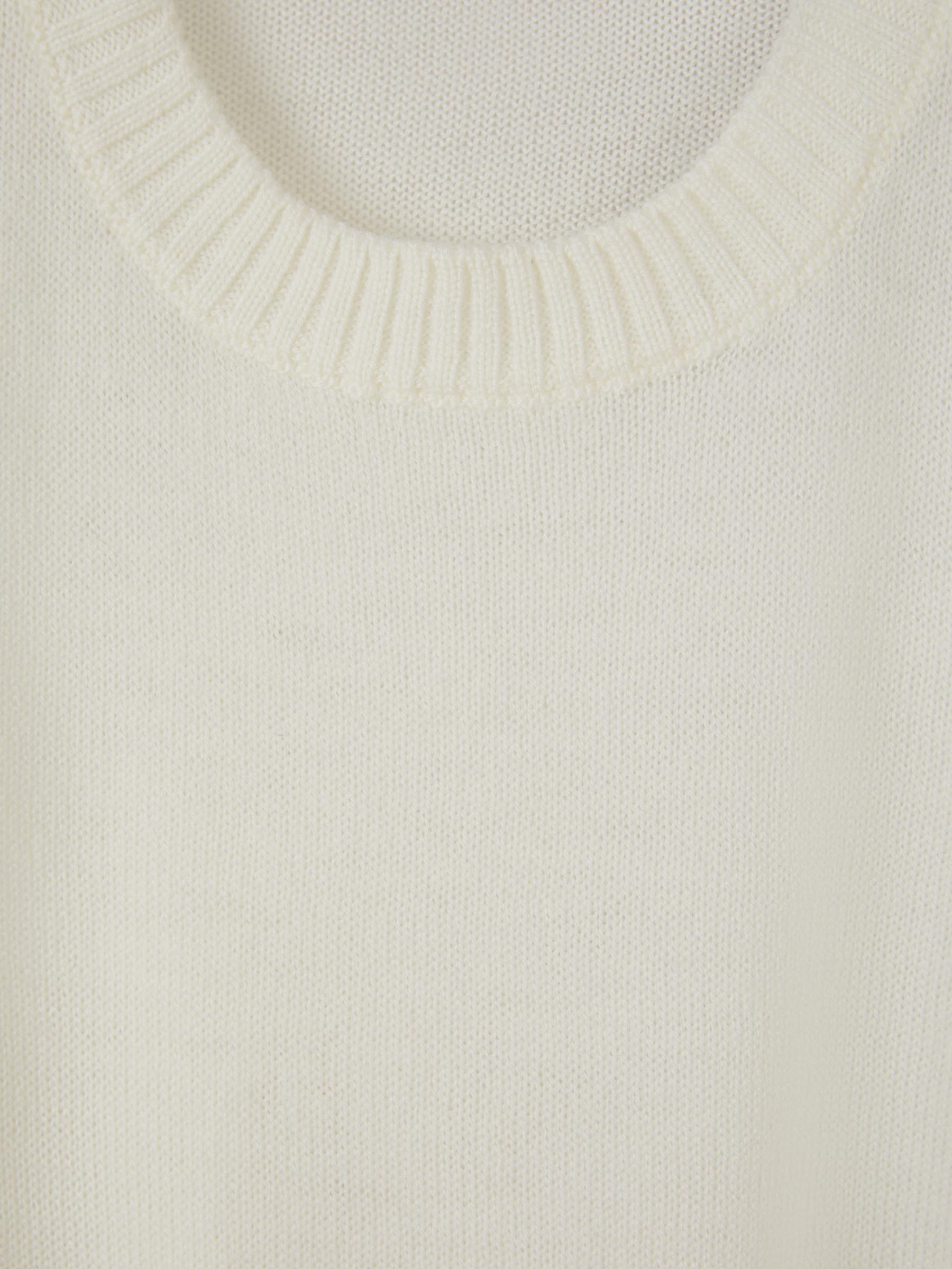 Outlet online Jil Sander Mujer Jersey Punto Lana color Marfil sku 711-002957 01 - Foto 3