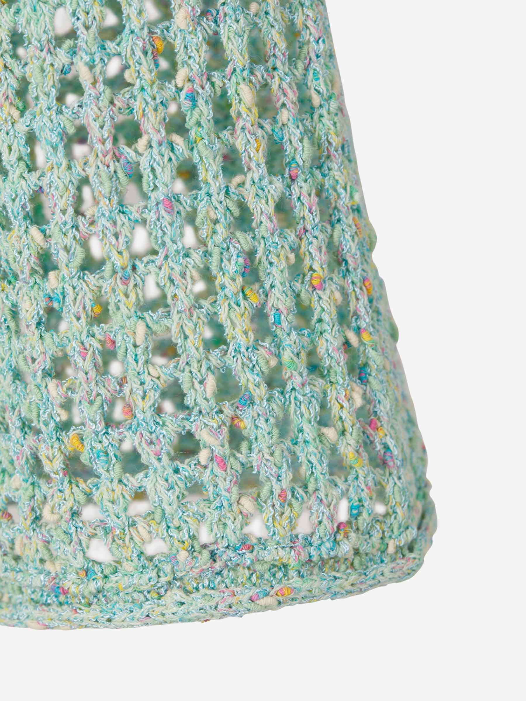 Outlet online Acne Studios Mujer Jersey Calado Cropped color Turquesa sku 711-002964 01 - Foto 5